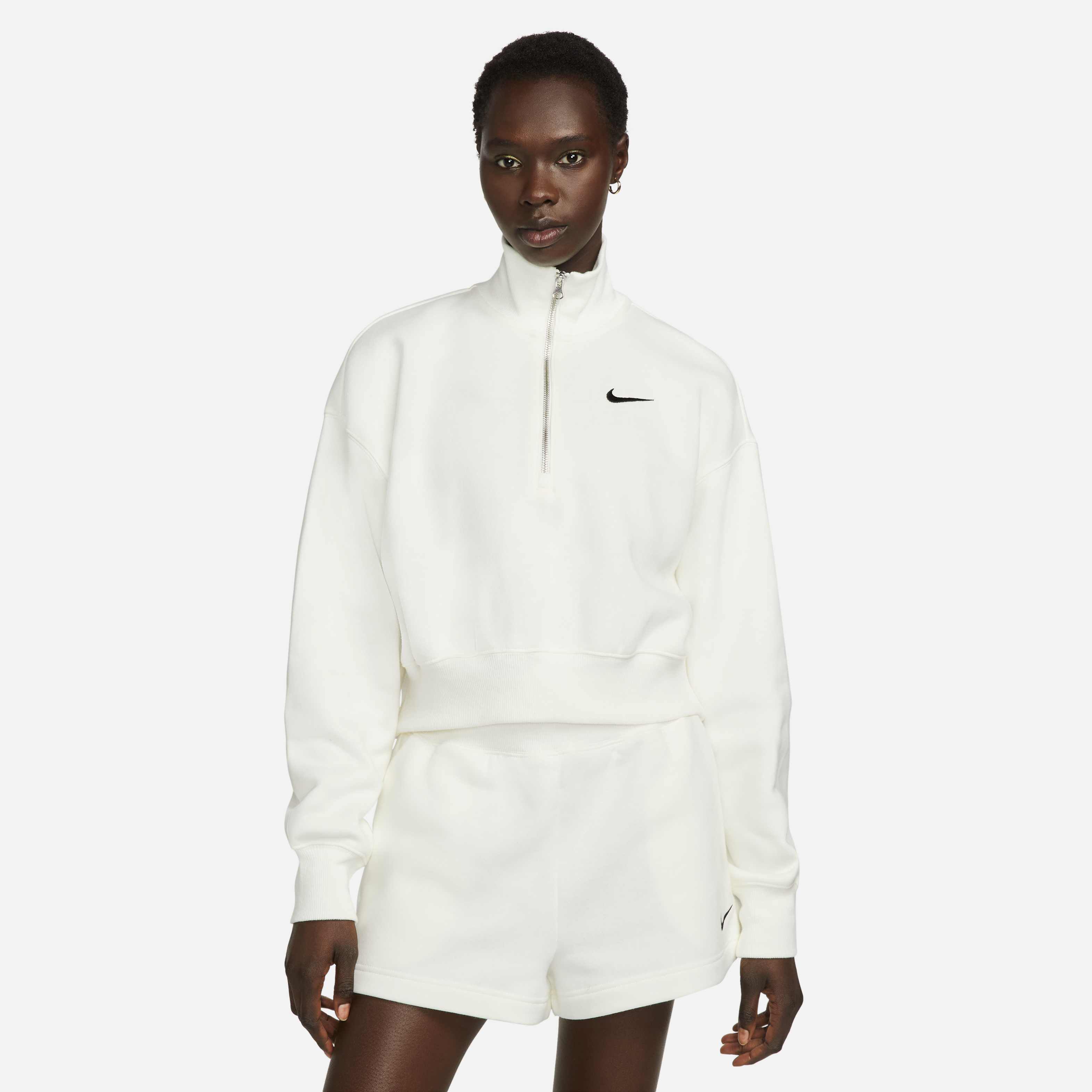 Buy Nike Sportswear Phoenix Fleece Women's 1/4-Zip Cropped