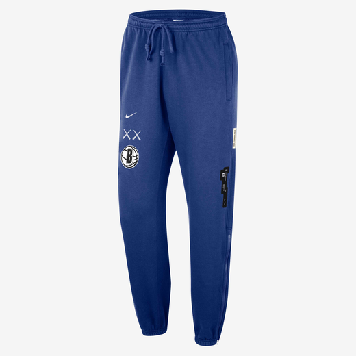 Trousers & Tights-Nike, Brooklyn Nets Standard Issue 2023/24 City Edition, Men's Nike NBA Courtside Trousers