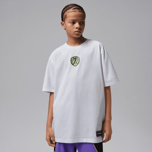 Clothing-JRDN, Jordan Quai 54, Big Kids' Dri-FIT Sport Statement T-Shirt