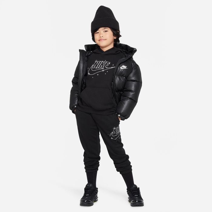 Nike Sportswear Shine Fleece Pullover Hoodie image number 3 Nike Sportswear Shine Fleece Pullover Hoodie image number 3