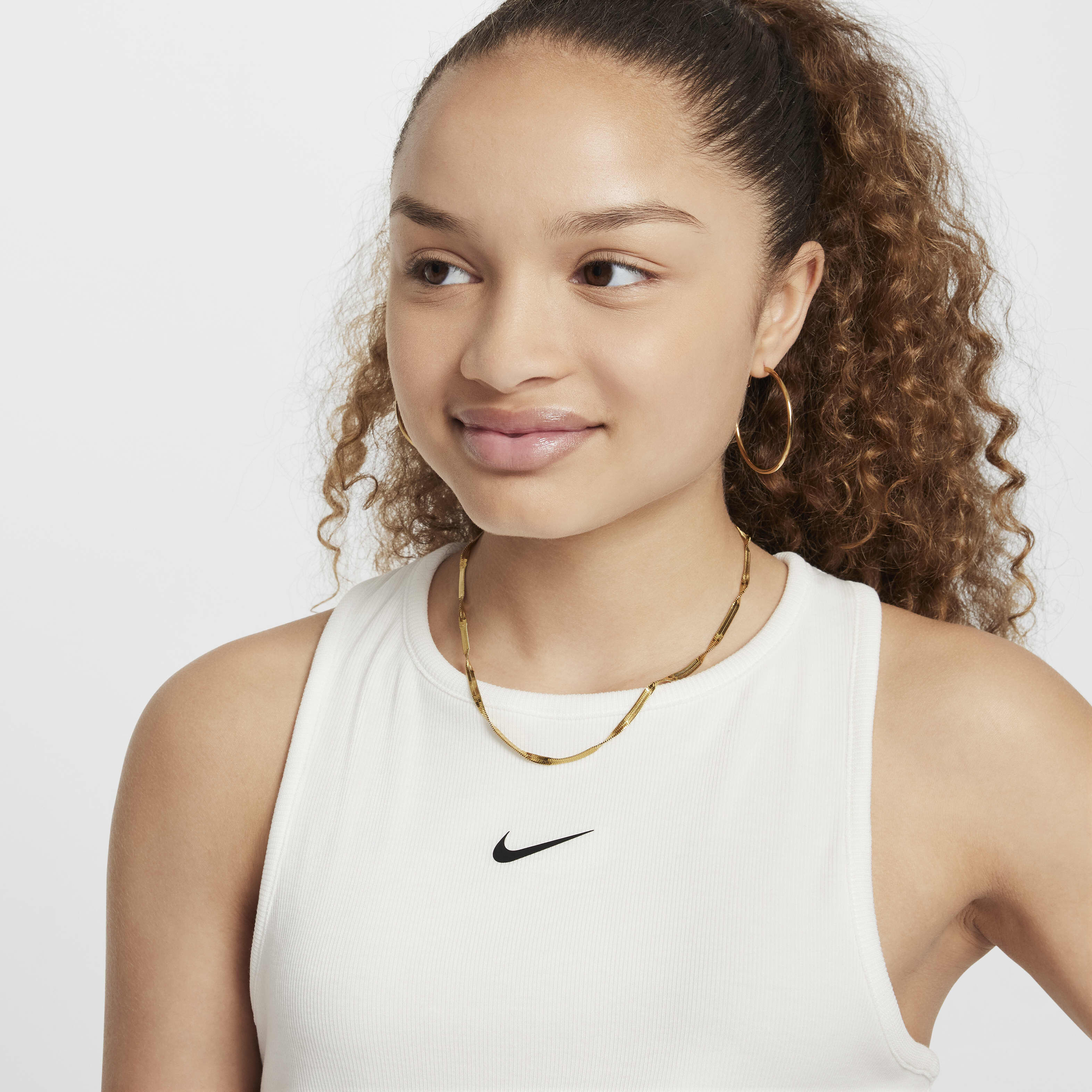 Buy Nike Sportswear Girls Ribbed Tank Top Nike Qatar Official