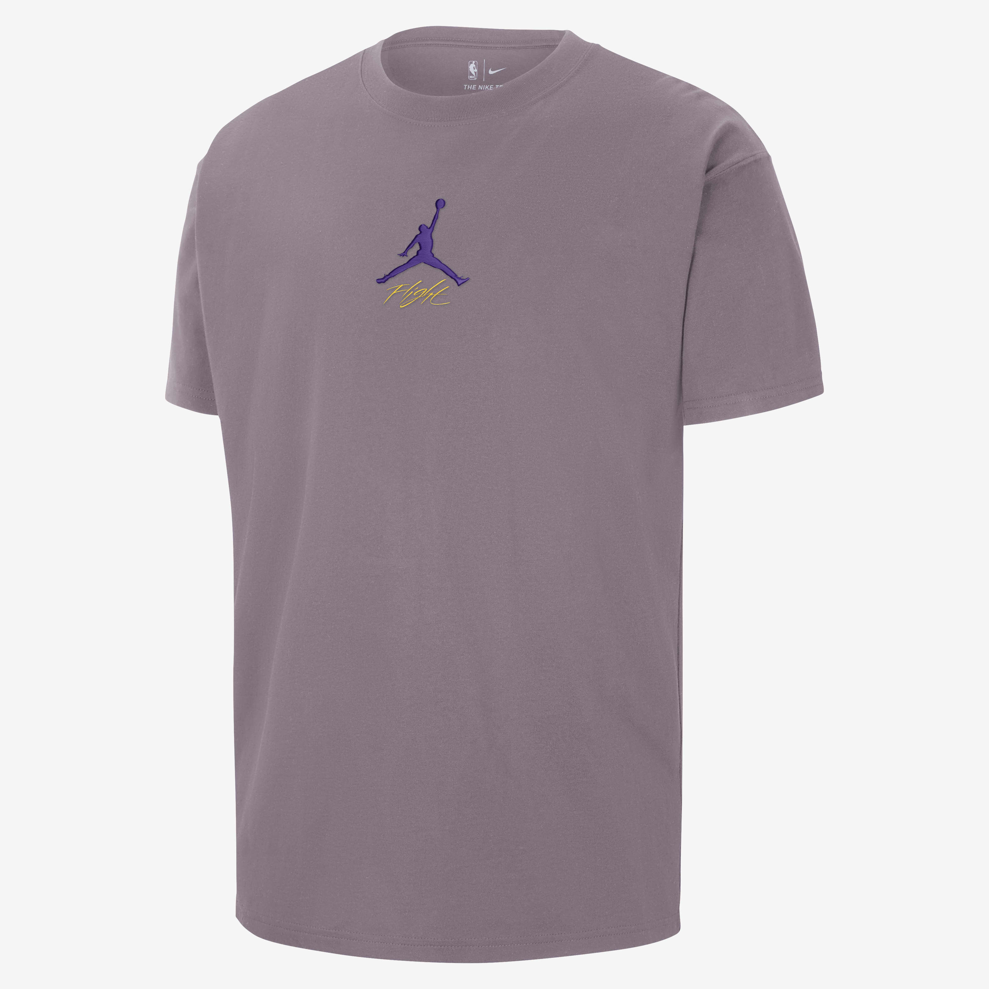 Buy Los Angeles Lakers Courtside Statement Edition Men s Jordan NBA T Shirt Nike Qatar Official