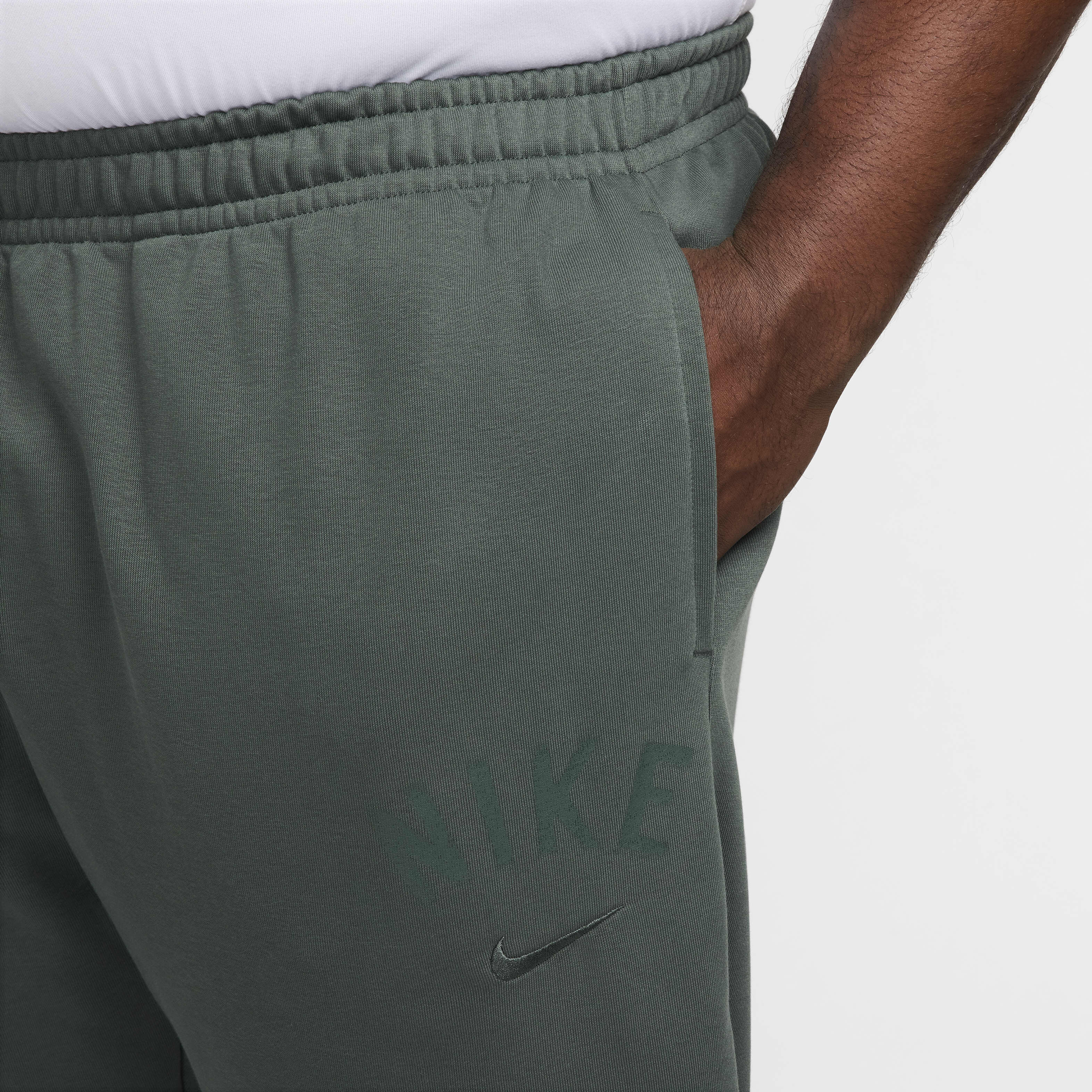 Buy Nike Swoosh Men s Dri FIT Fleece Fitness Joggers Nike Qatar Official