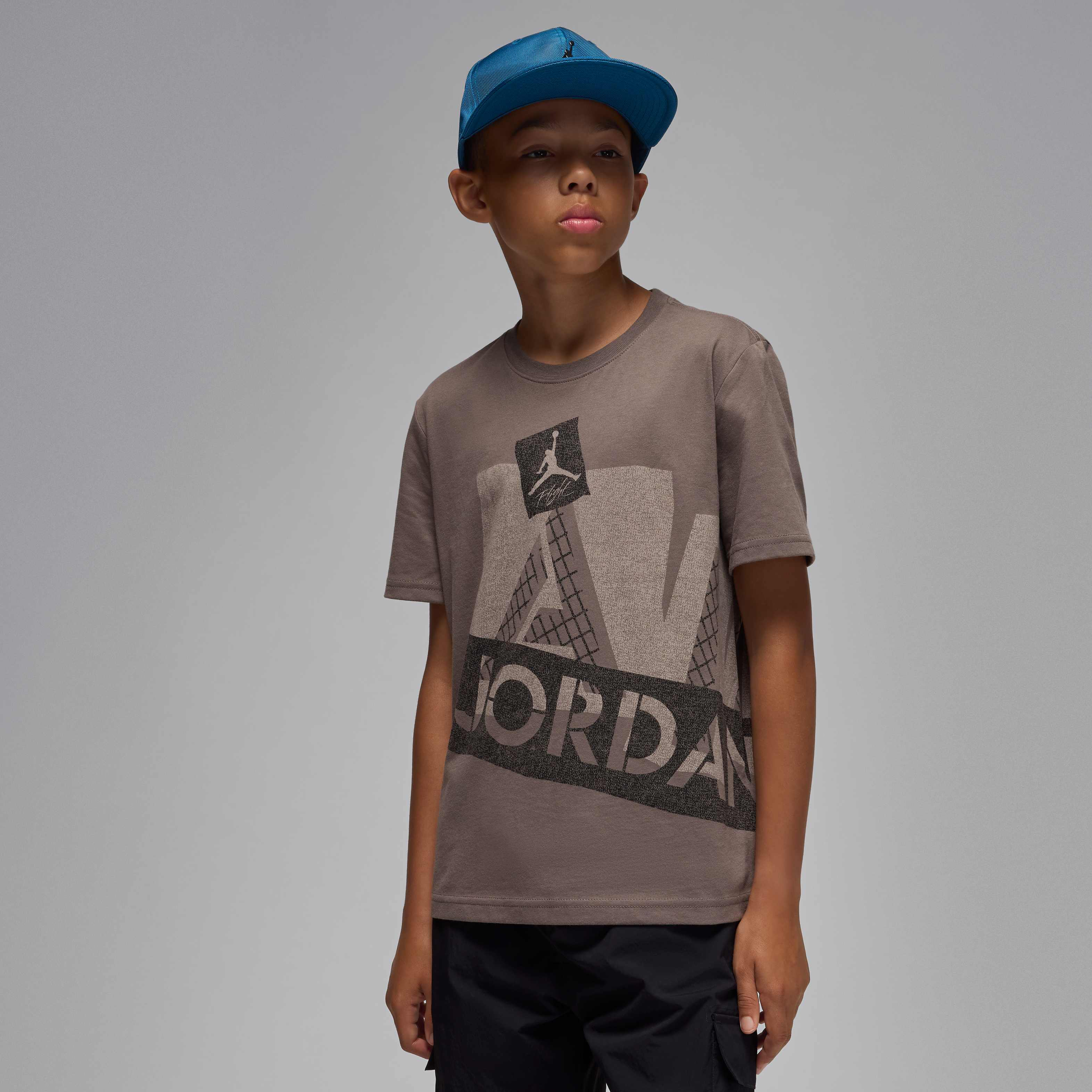 ☆☆TJ☆☆ Buy Jordan Older Kids' Cave Stone 4 Retro T-Shirt - Cave