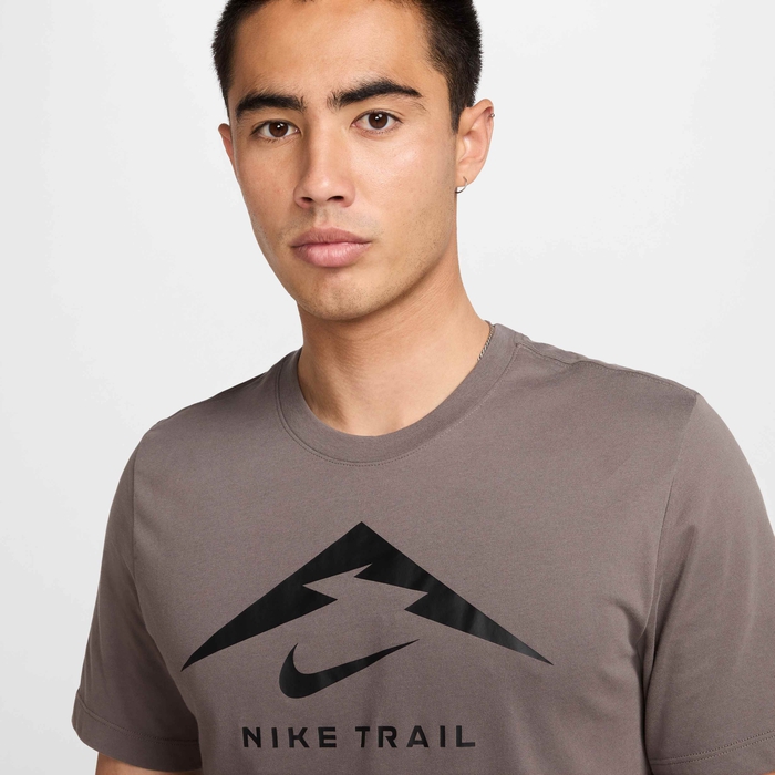 Buy Nike Dri-FIT Men's Trail Running T-Shirt Cave Stone/Black