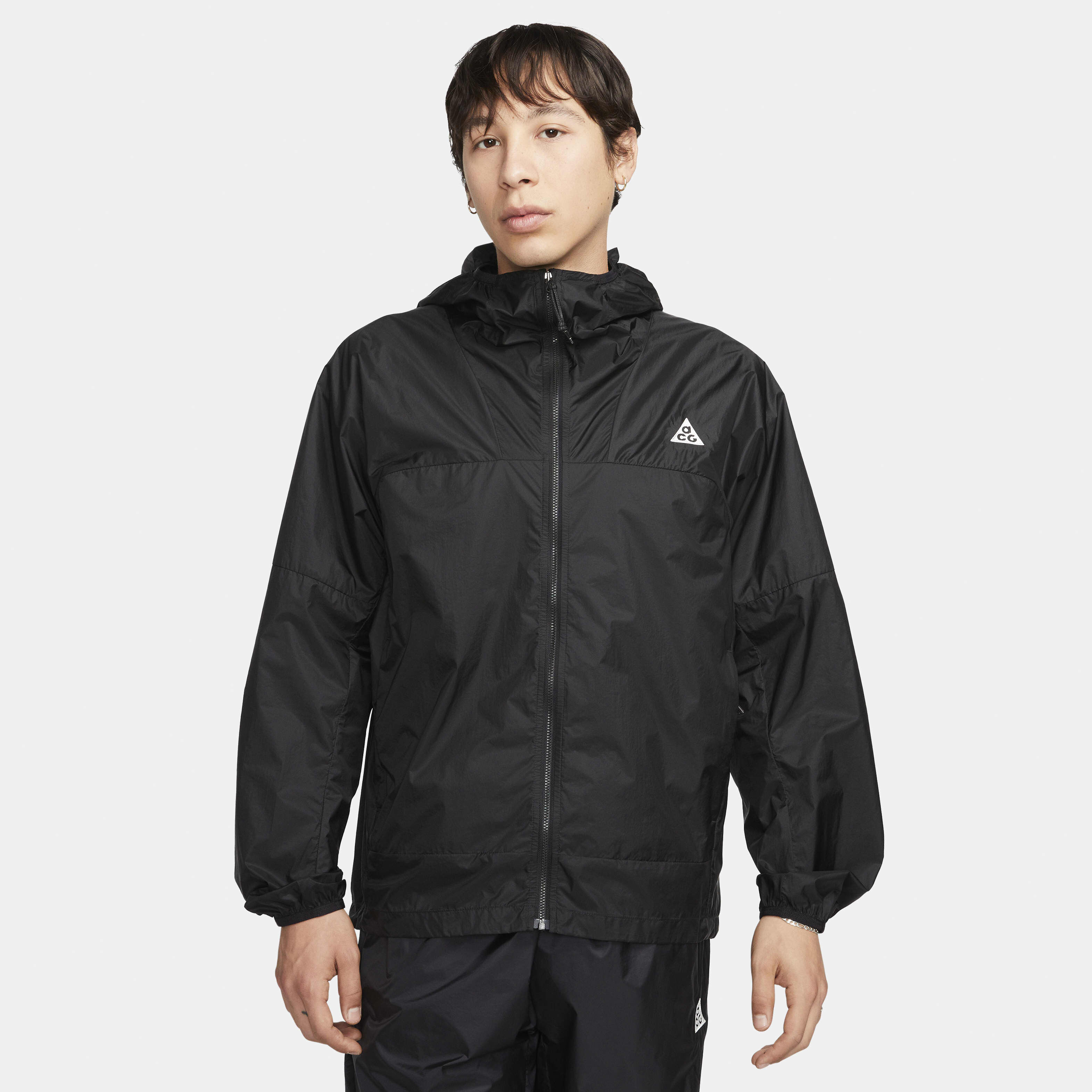 ジャケット・アウター NIKE ACG CINDER CONE WINDPROOF JACKET Nike ACG Cinder Cone Windproof Jacket - Black / Anthracite