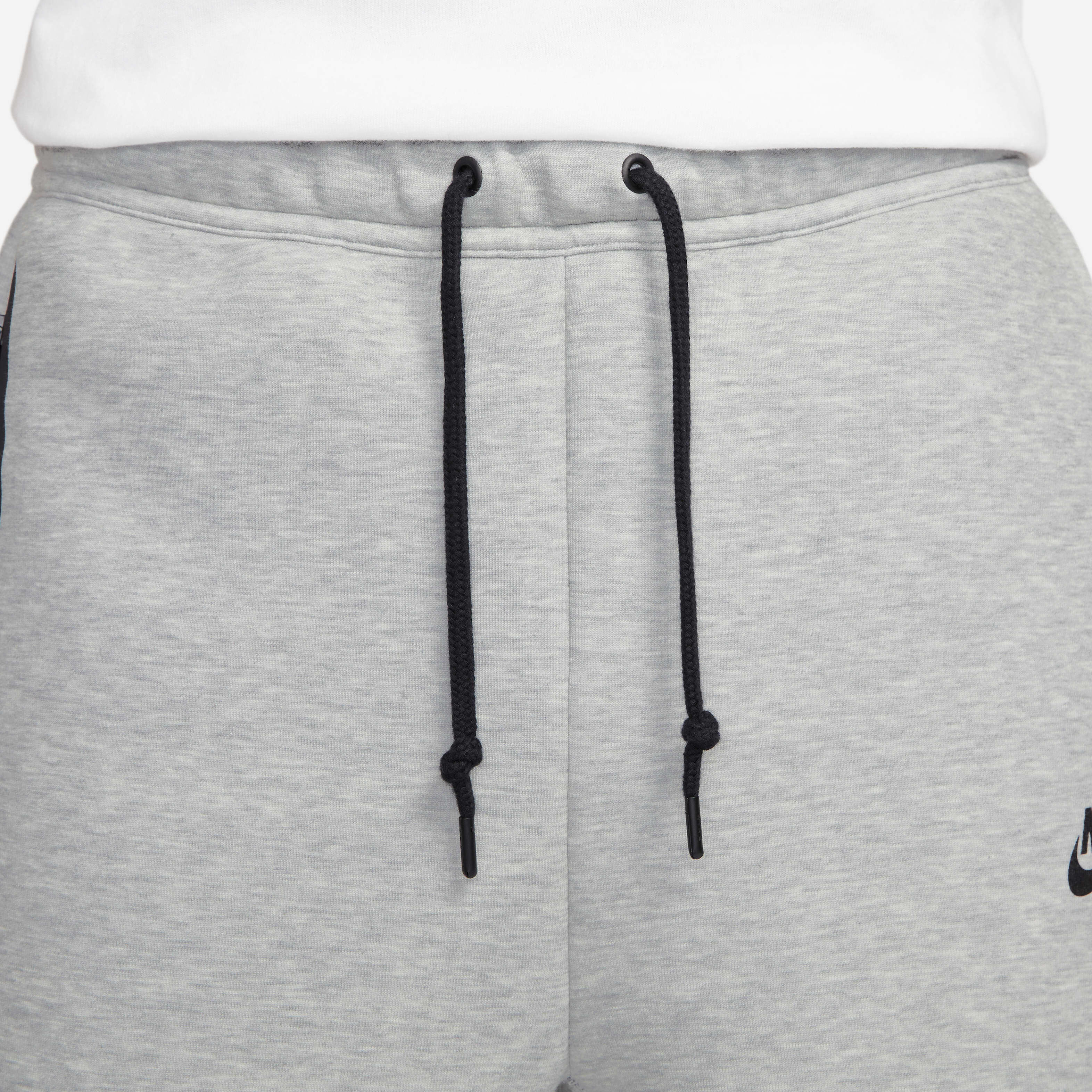 Nike tech fleece shorts heather grey top