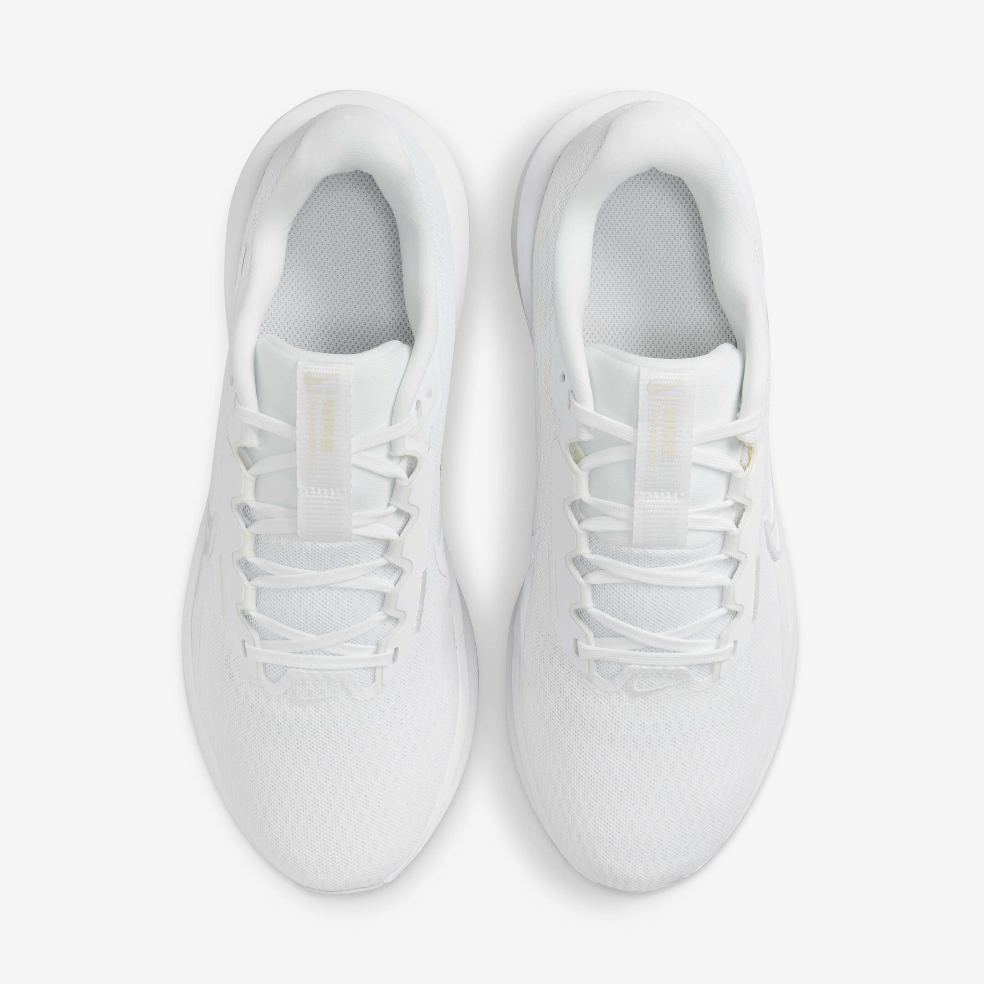 Nike downshifter white running shoes discount