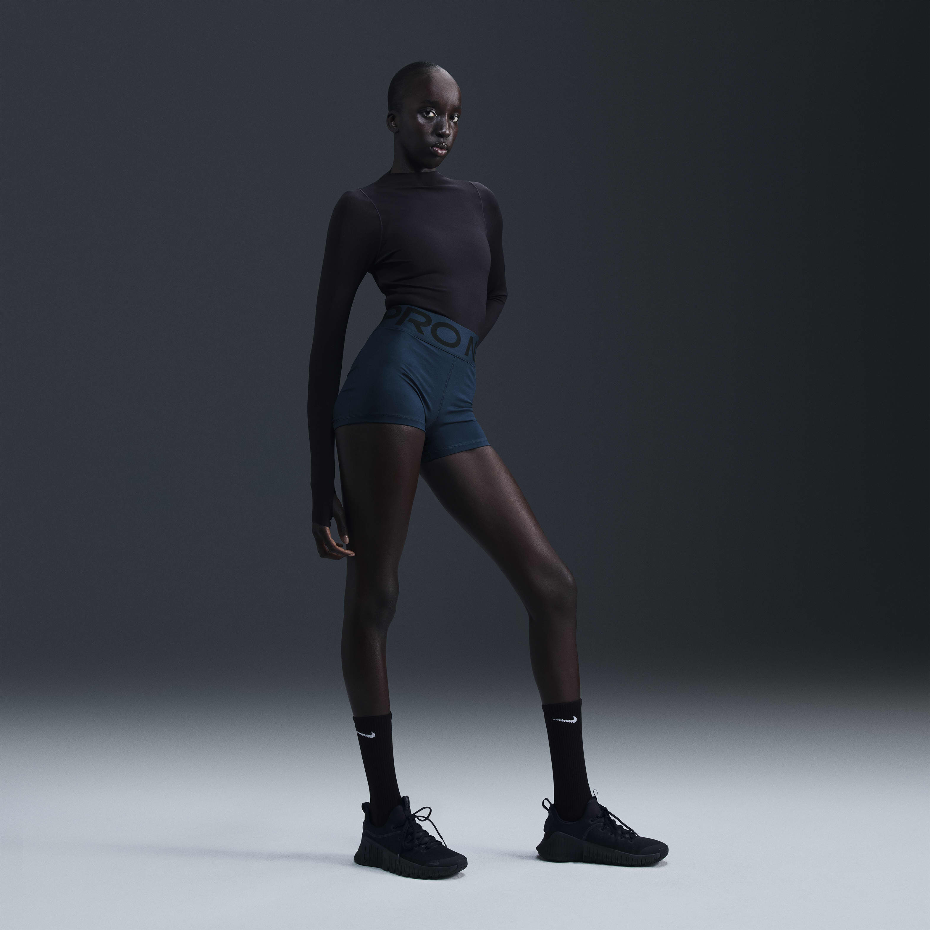 Nike sculpt high rise shorts shop