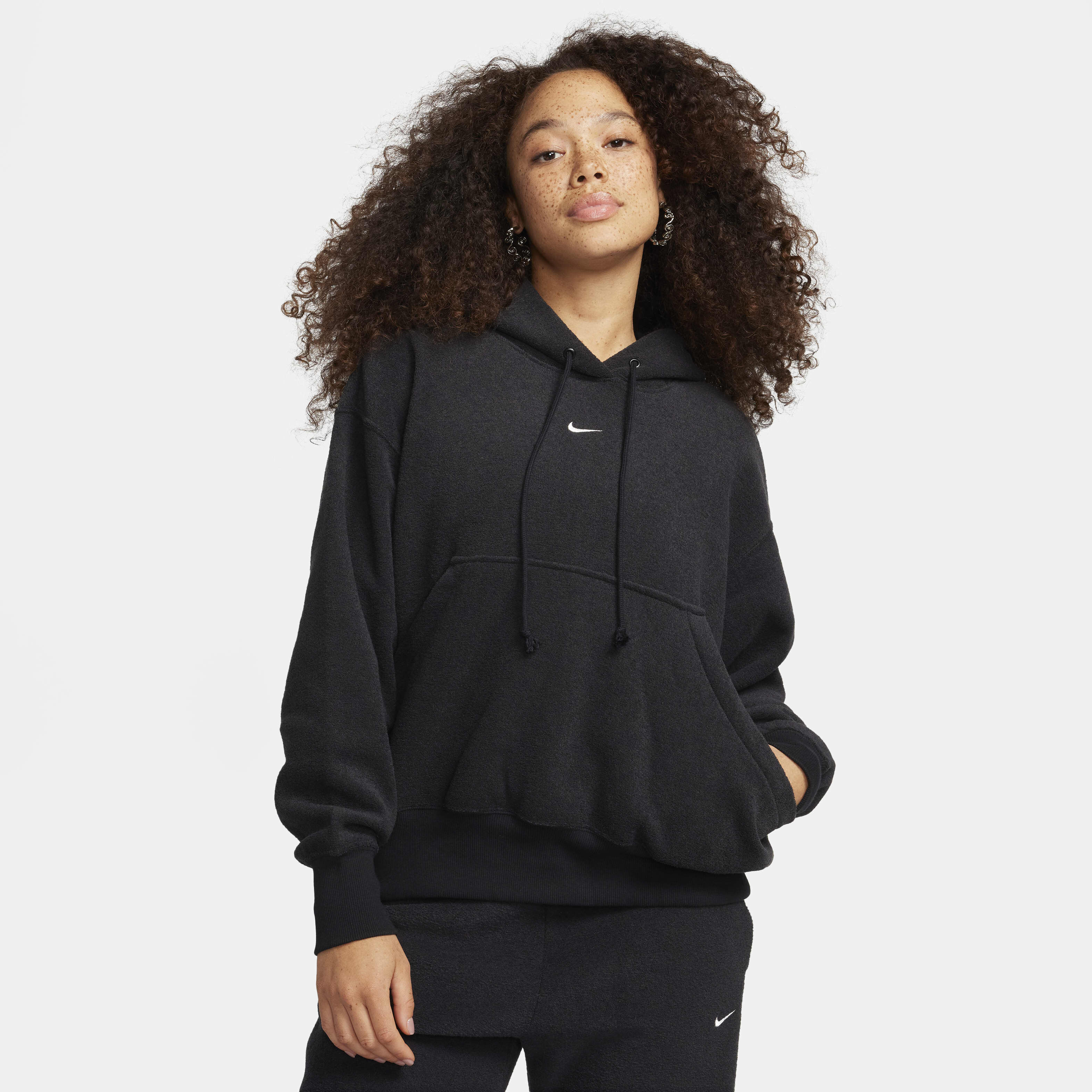 Buy Nike Sportswear Phoenix Plush Women s Oversized Cosy Fleece Hoodie Nike Qatar Official