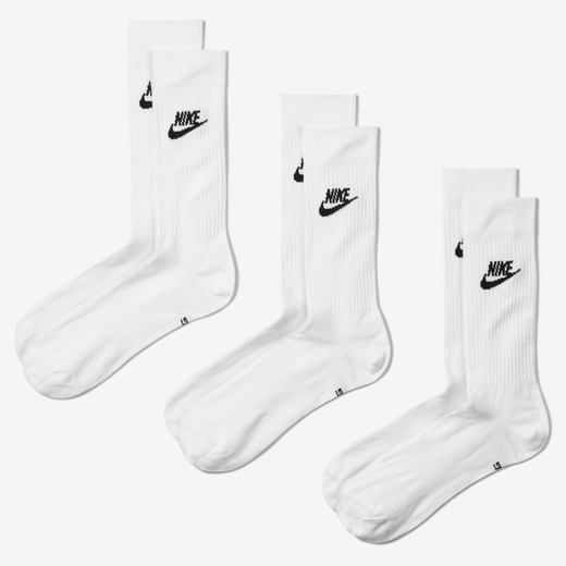 Socks-Nike, Nike Sportswear Everyday Essential, Crew Socks (3 Pairs)