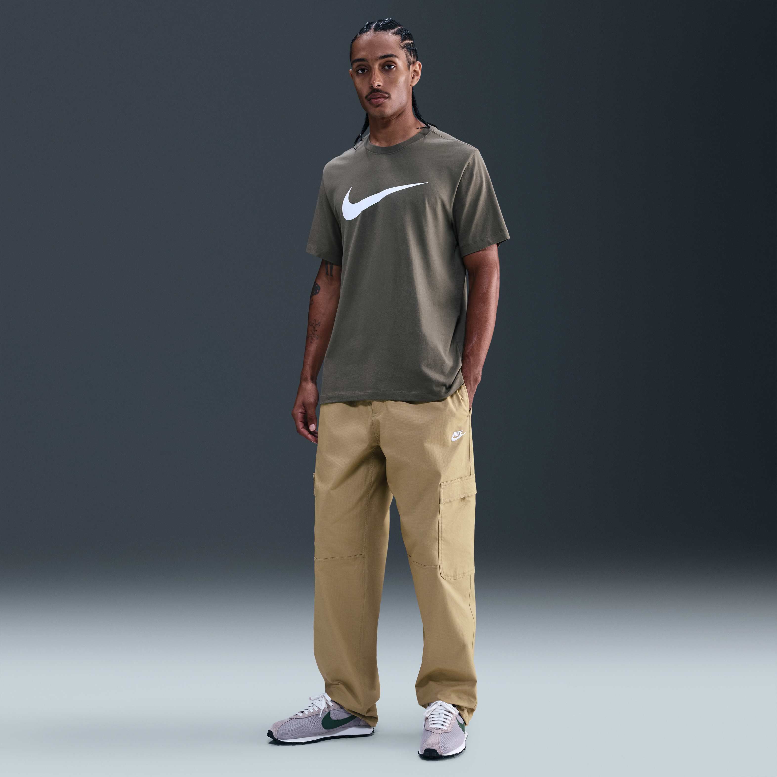 Buy Nike Sportswear Club Men's Woven Cargo Trousers - Parachute