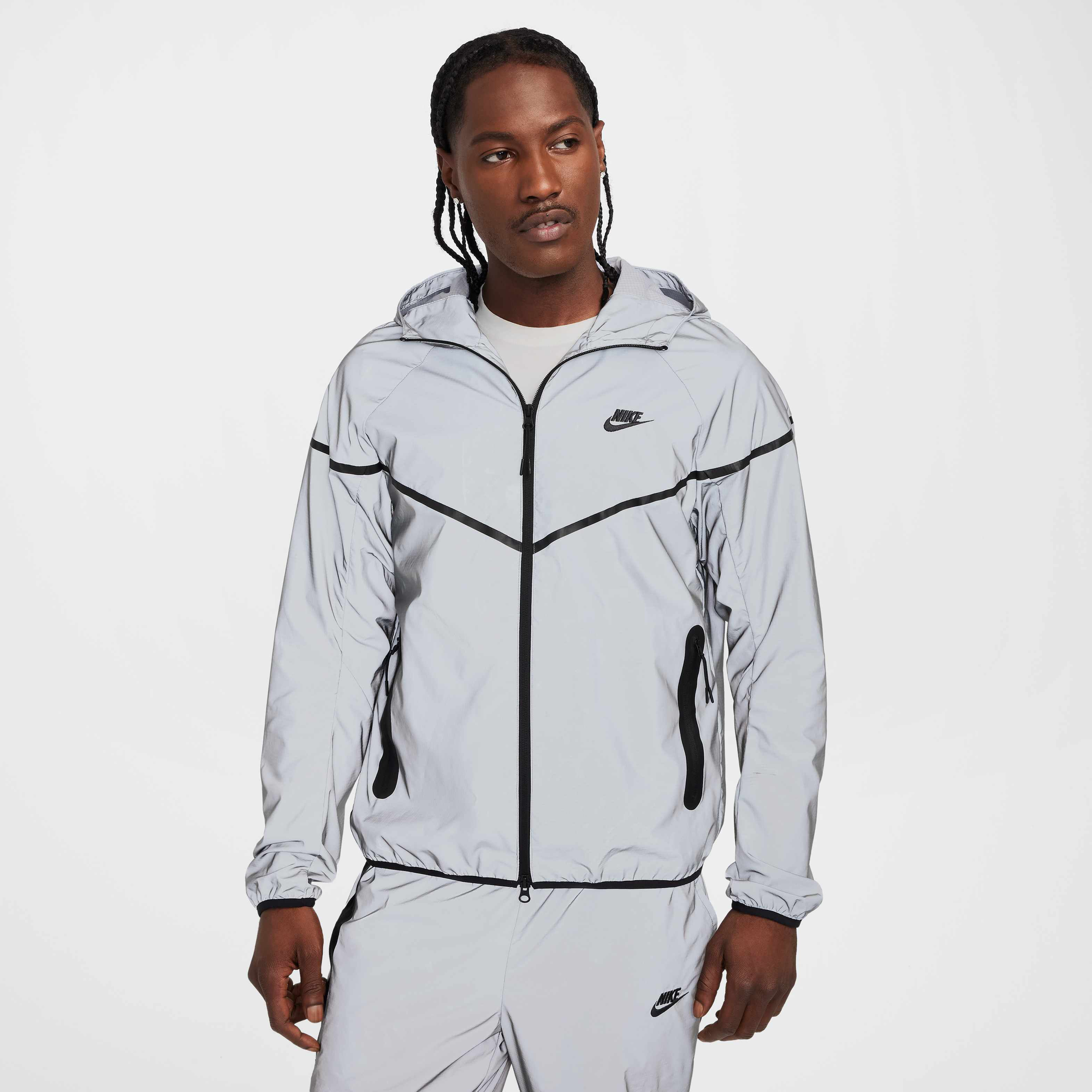 Buy Nike Tech Men's Woven Reflective Design Jacket - Reflect