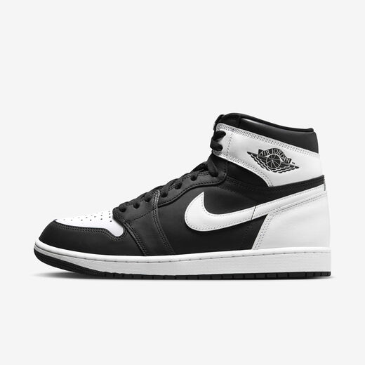 Trends-JRDN, Air Jordan 1 Retro High OG 'Black White', Men's Shoes
