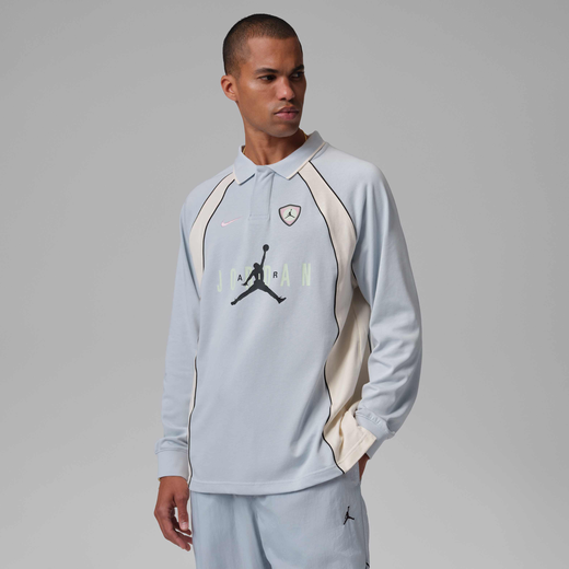 Kits & Jerseys-JRDN, Jordan Flight, Men's Long-Sleeve Polo Jersey