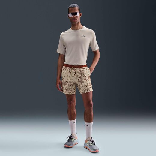 Men's Shorts-Nike, Nike Trail, Men's Dri-FIT 15cm (approx.) Brief-Lined Running Shorts