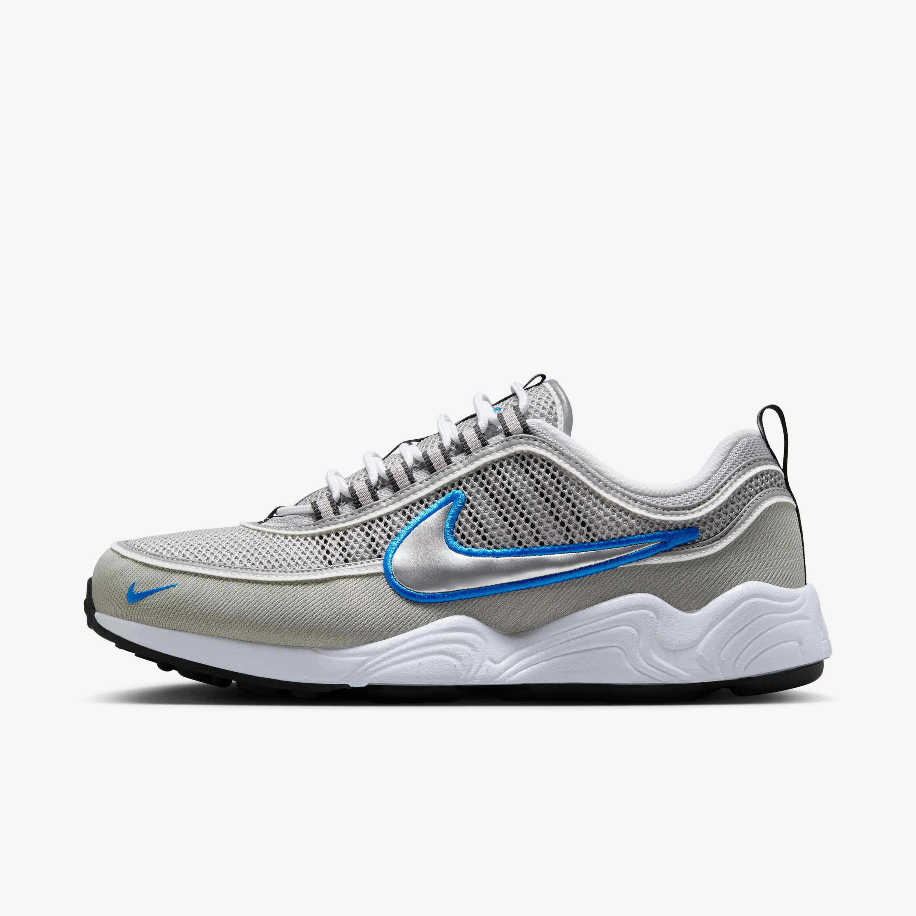 Buy Nike Air Zoom Spiridon SP Men's Shoes Metallic Silver/White