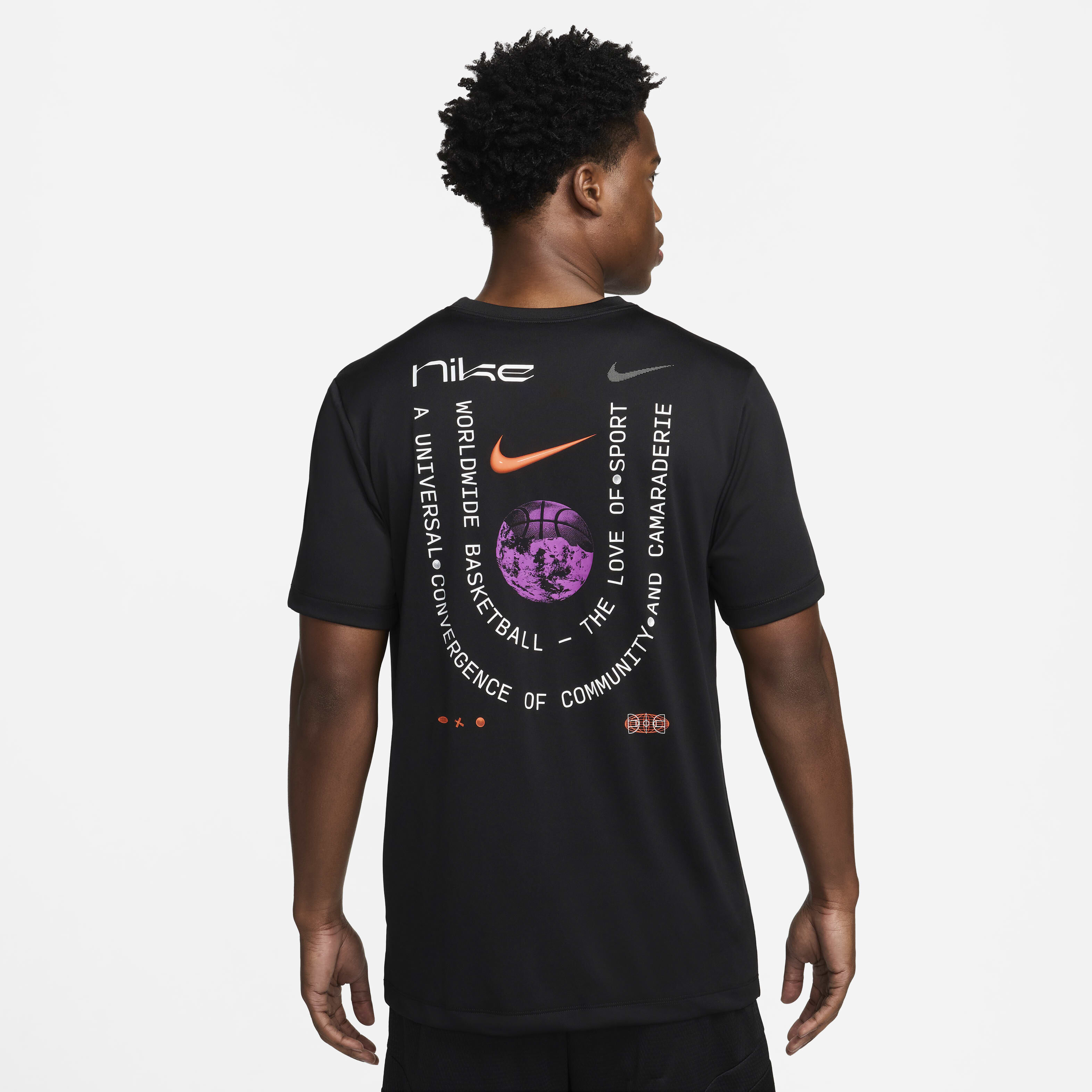 Buy Nike Men's Dri-FIT Basketball T-Shirt - Black | Nike Buy Nike Men's Dri-FIT Basketball T-Shirt - Black | Nike