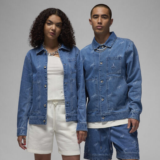 Jackets & Gilets-Jordan, Jordan Flight Heritage, Men's Denim Jacket