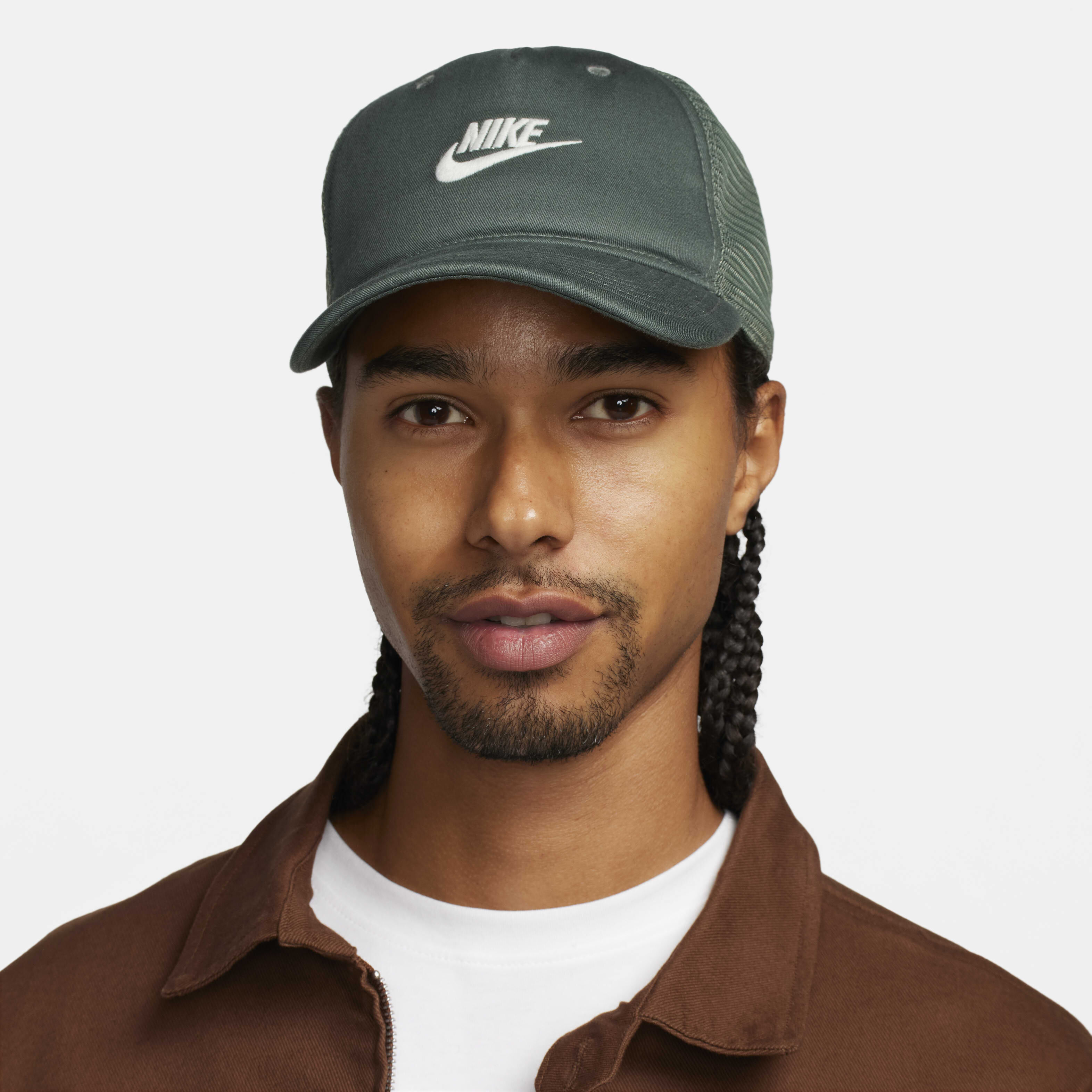 Buy Nike Rise Cap Structured Trucker Cap Vintage Green/Vintage