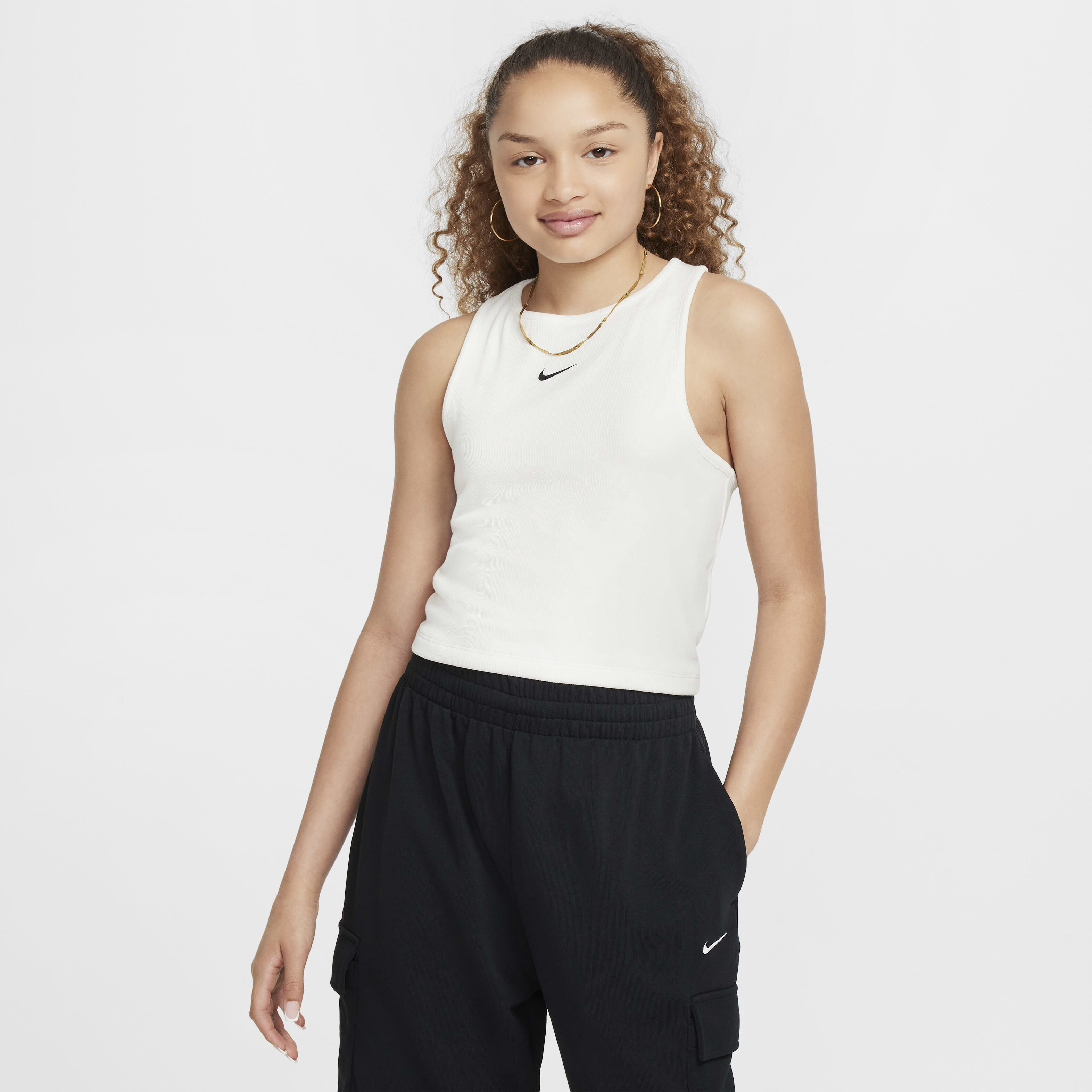Buy Nike Sportswear Girls Ribbed Tank Top Nike Qatar Official