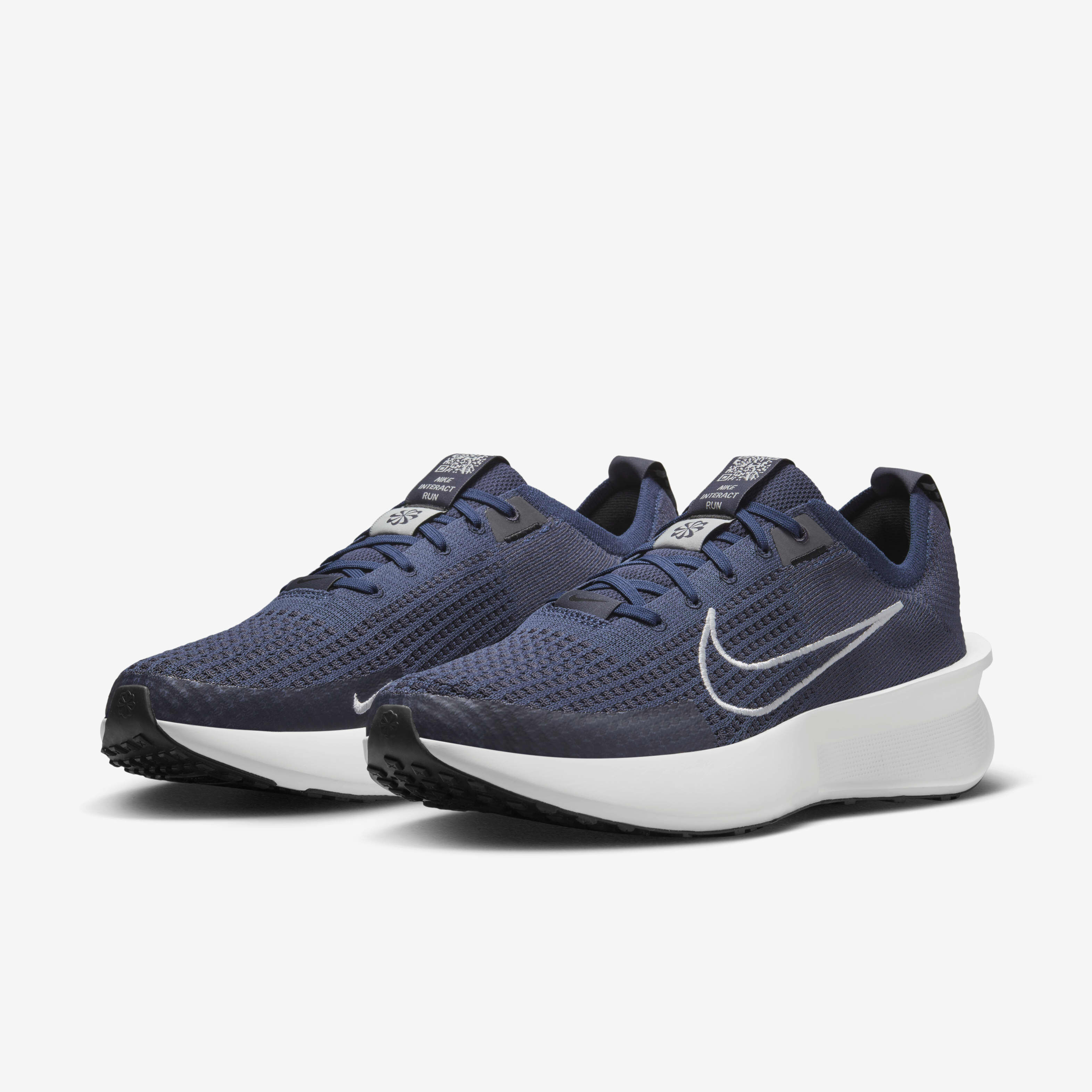 Free run 4.0 navy blue and white top