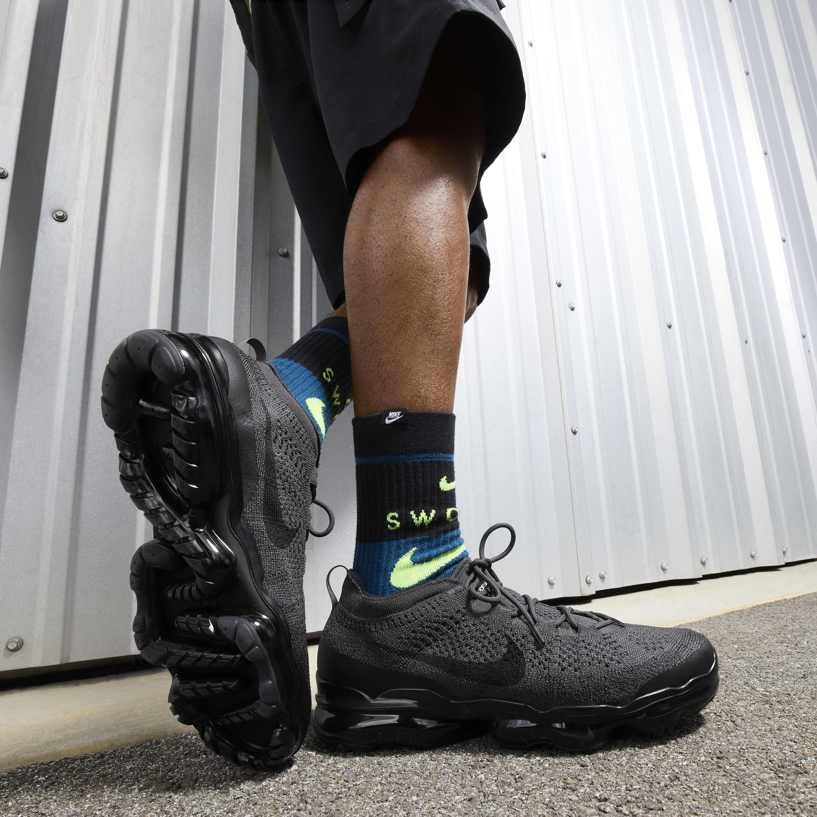 【試着のみ】NIKE Vapormax 2023 Flyknit 厚底 29.5 Buy Nike Air VaporMax 2023 Flyknit Men's Shoes - Anthracite
