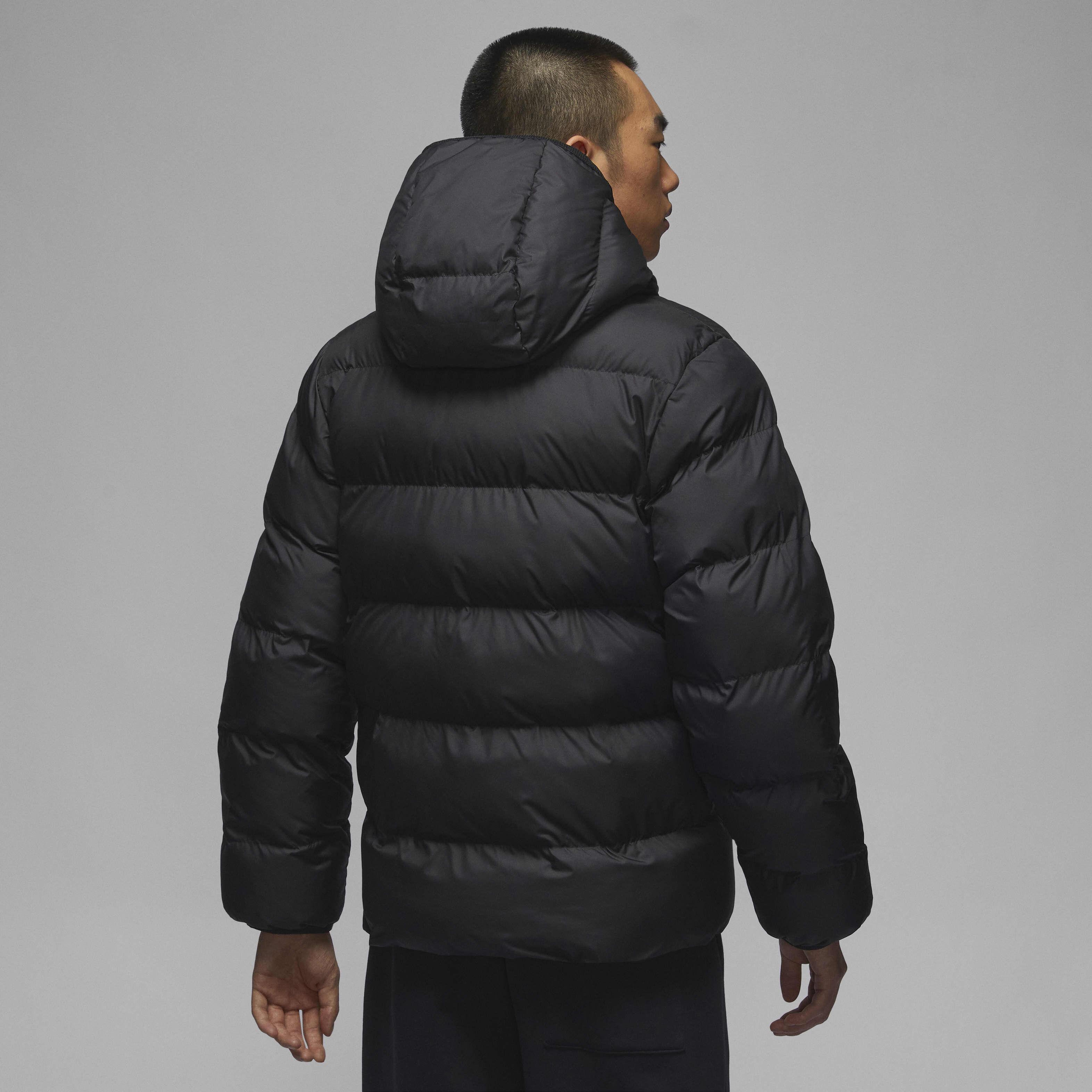 Buy Jordan Brooklyn Men's Puffer Jacket - Black @ Nike Qatar