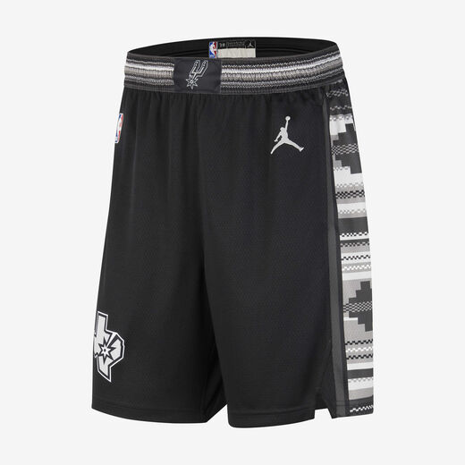 Statement Edition-Jordan, San Antonio Spurs Statement Edition, Men's Jordan Dri-FIT NBA Swingman Basketball Shorts