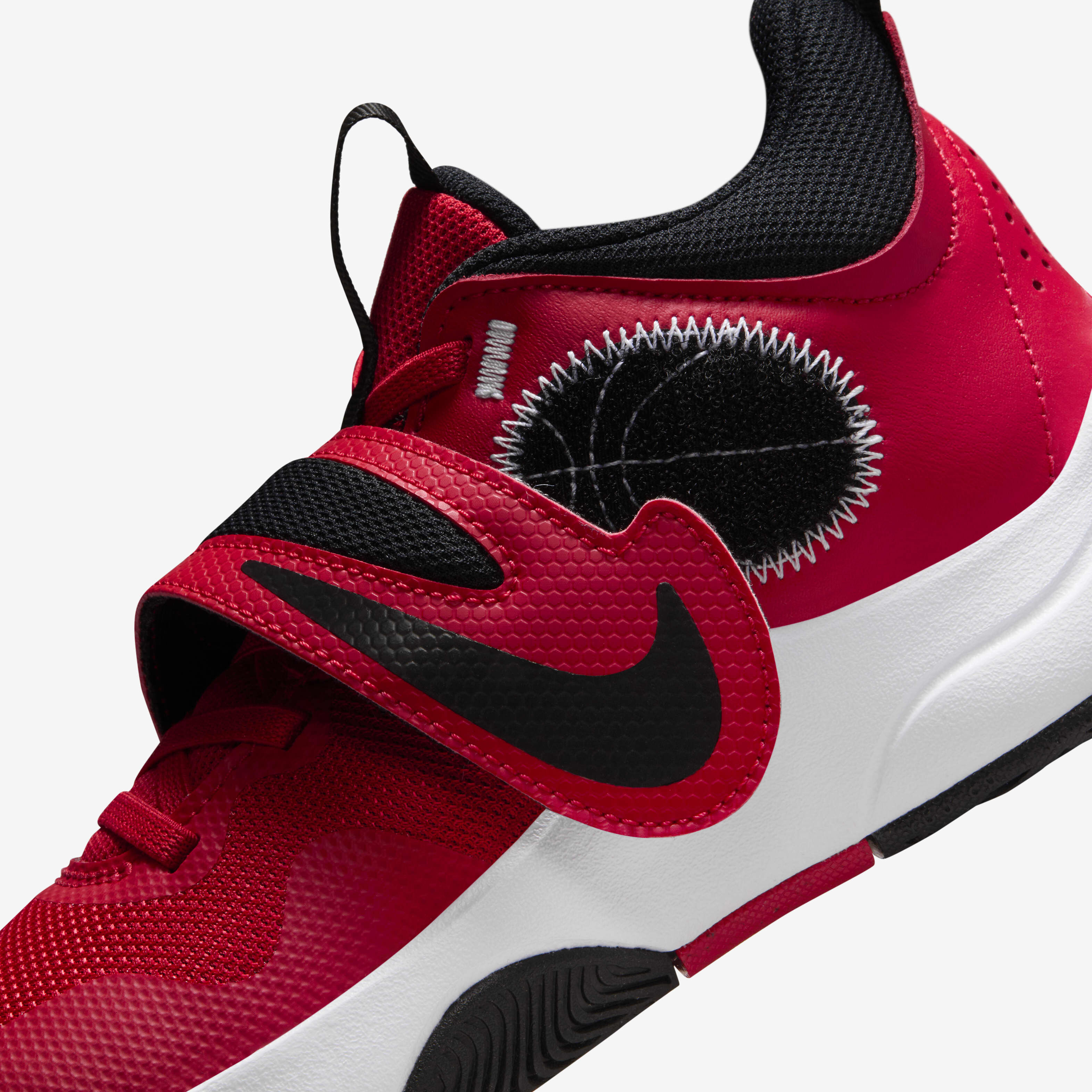 Nike hustle red cheap