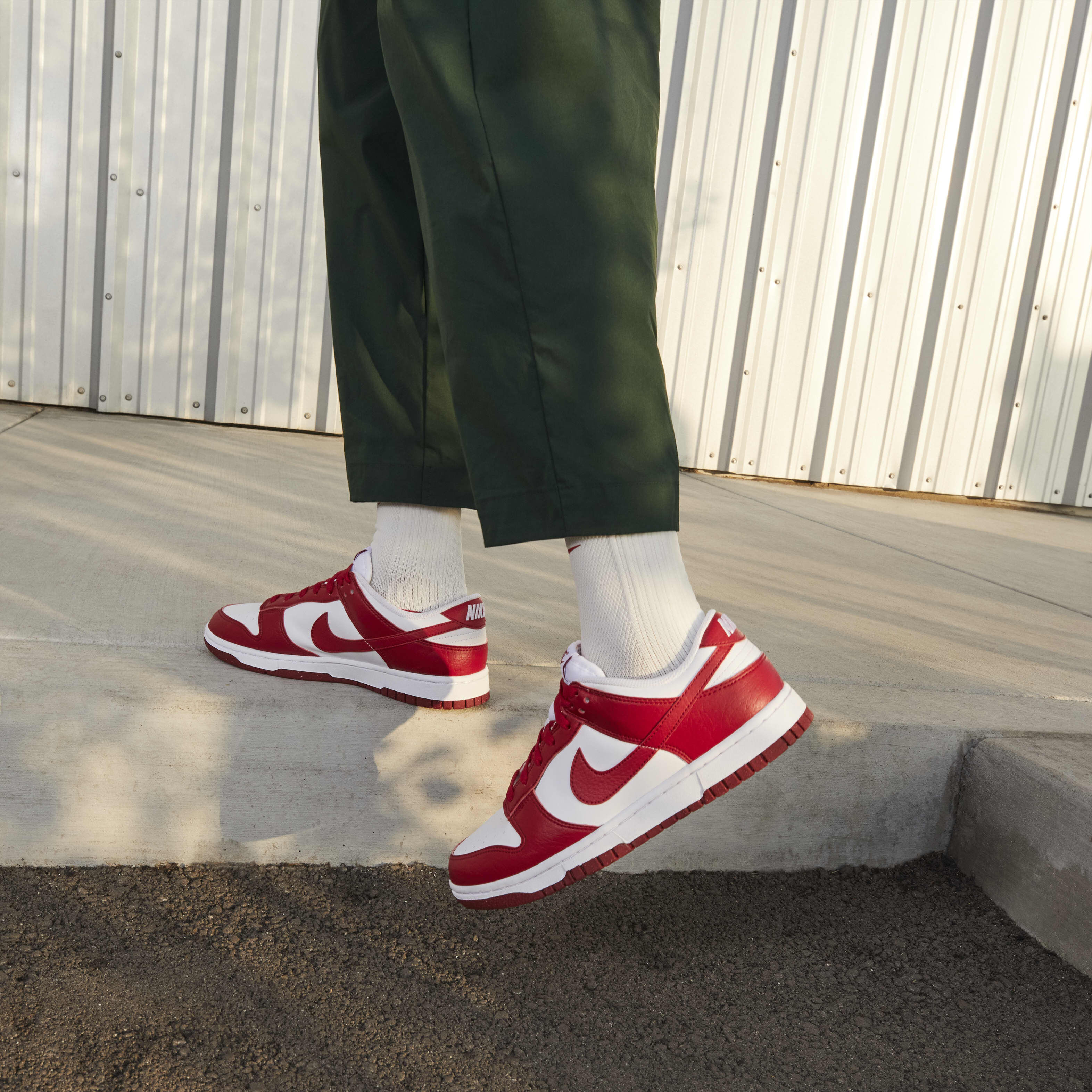 Buy Nike Dunk Low Next Nature Women's Shoes - White/Gym Red