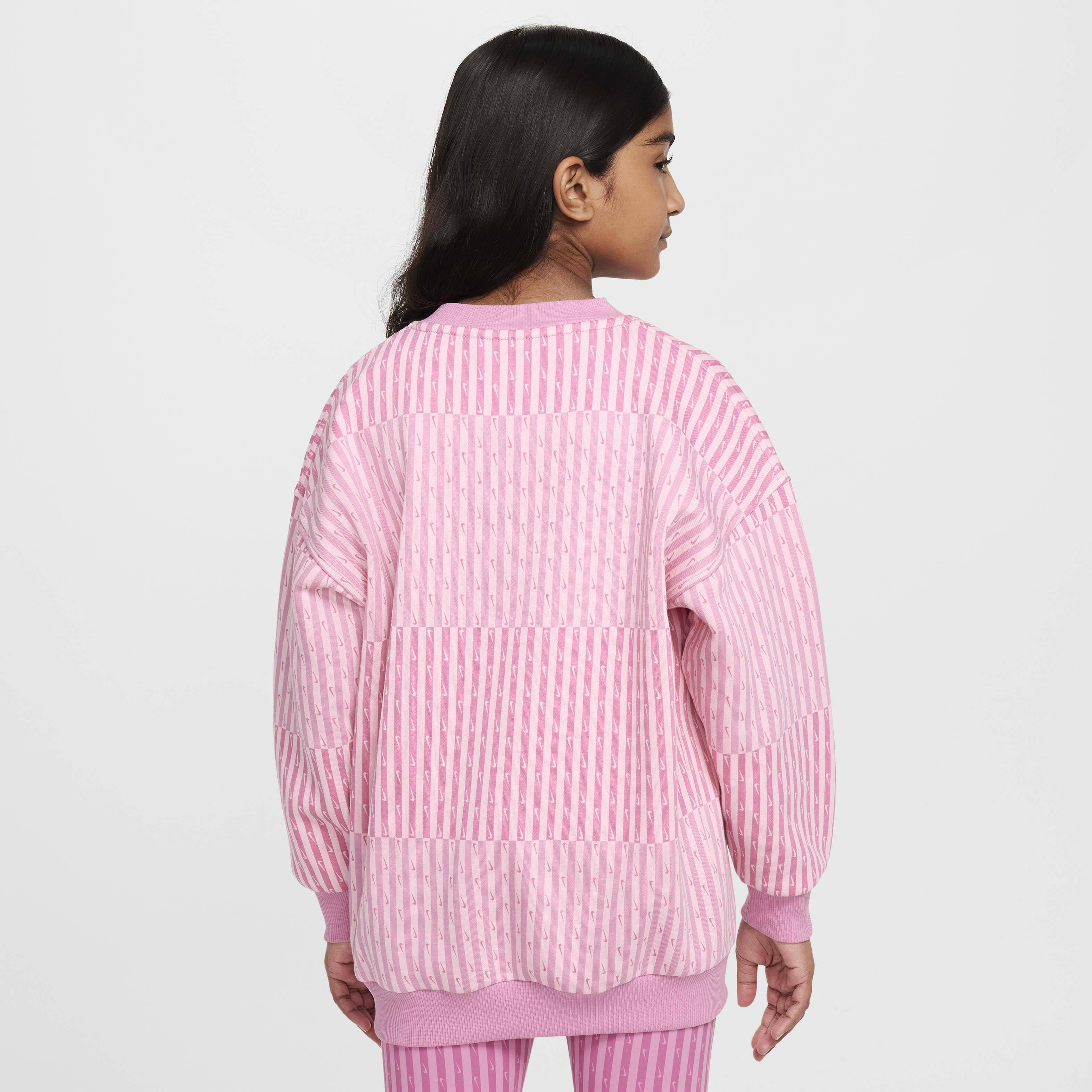 Buy Nike Sportswear Club Fleece Older Kids Girls Oversized Sweatshirt Nike Qatar Official