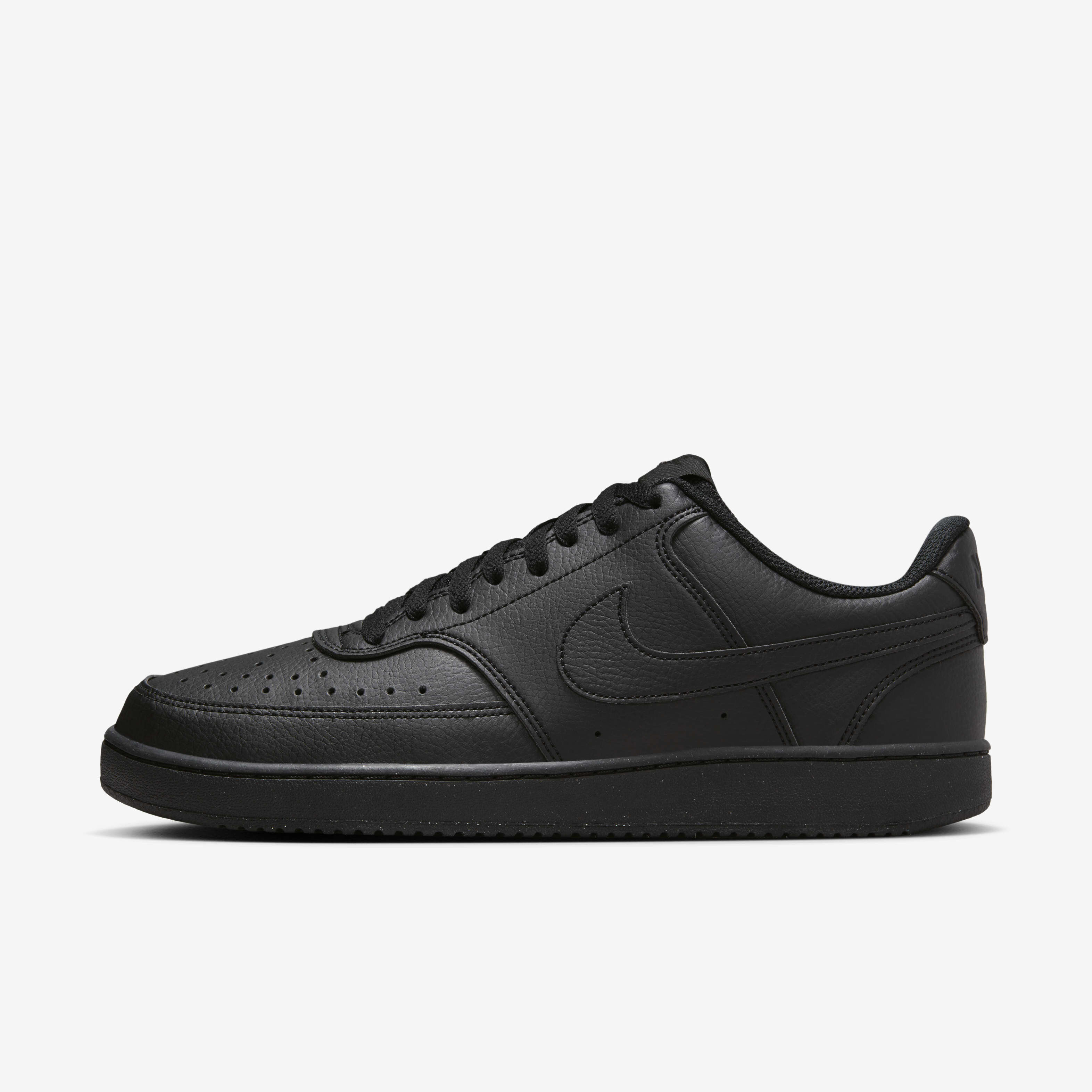 Nike leather court shoes clearance