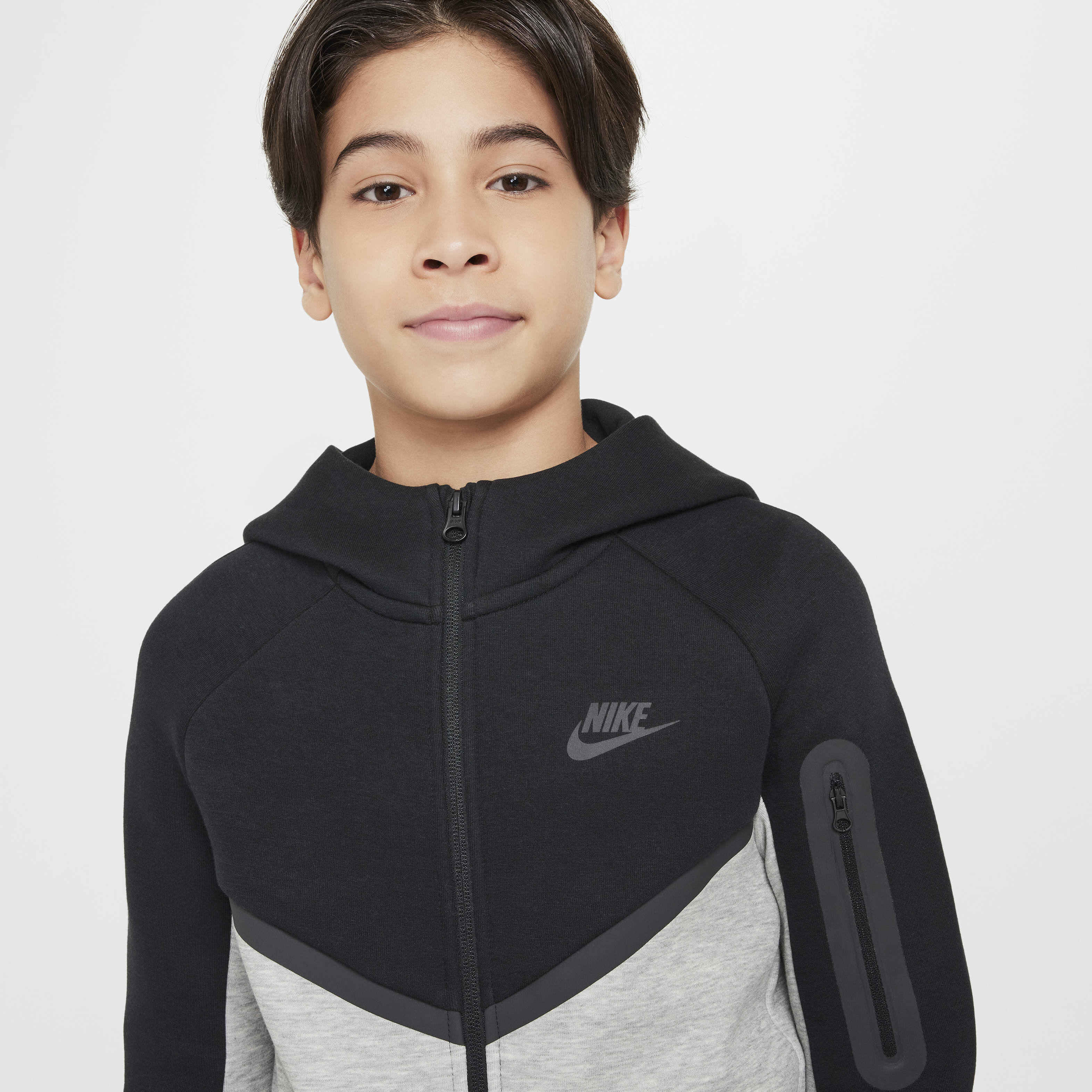 Buy Nike Sportswear Tech Fleece Older Kids Full Zip Hoodie Nike Qatar Official