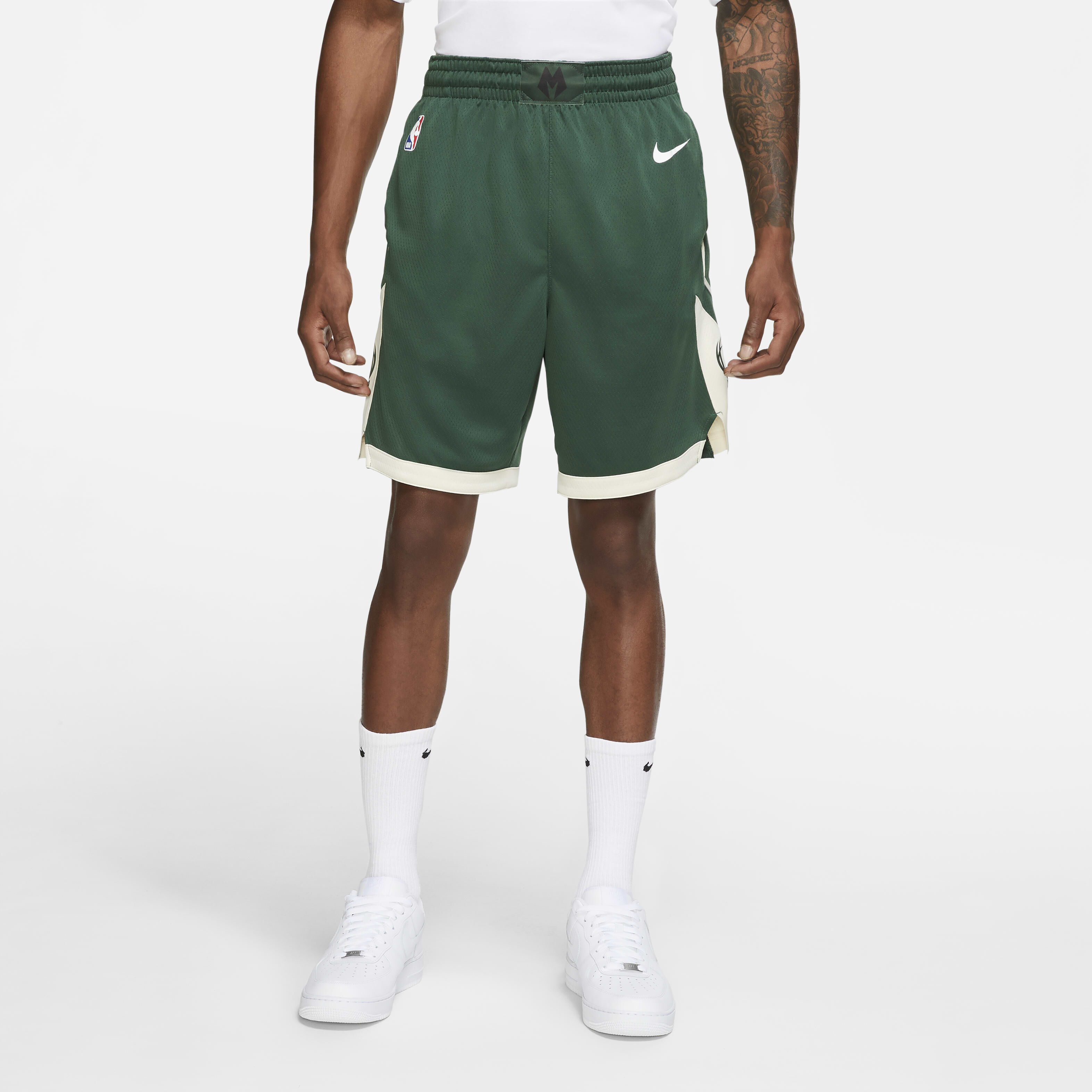 Buy Milwaukee Bucks Icon Edition Men s Nike NBA Swingman Shorts Nike Qatar Official