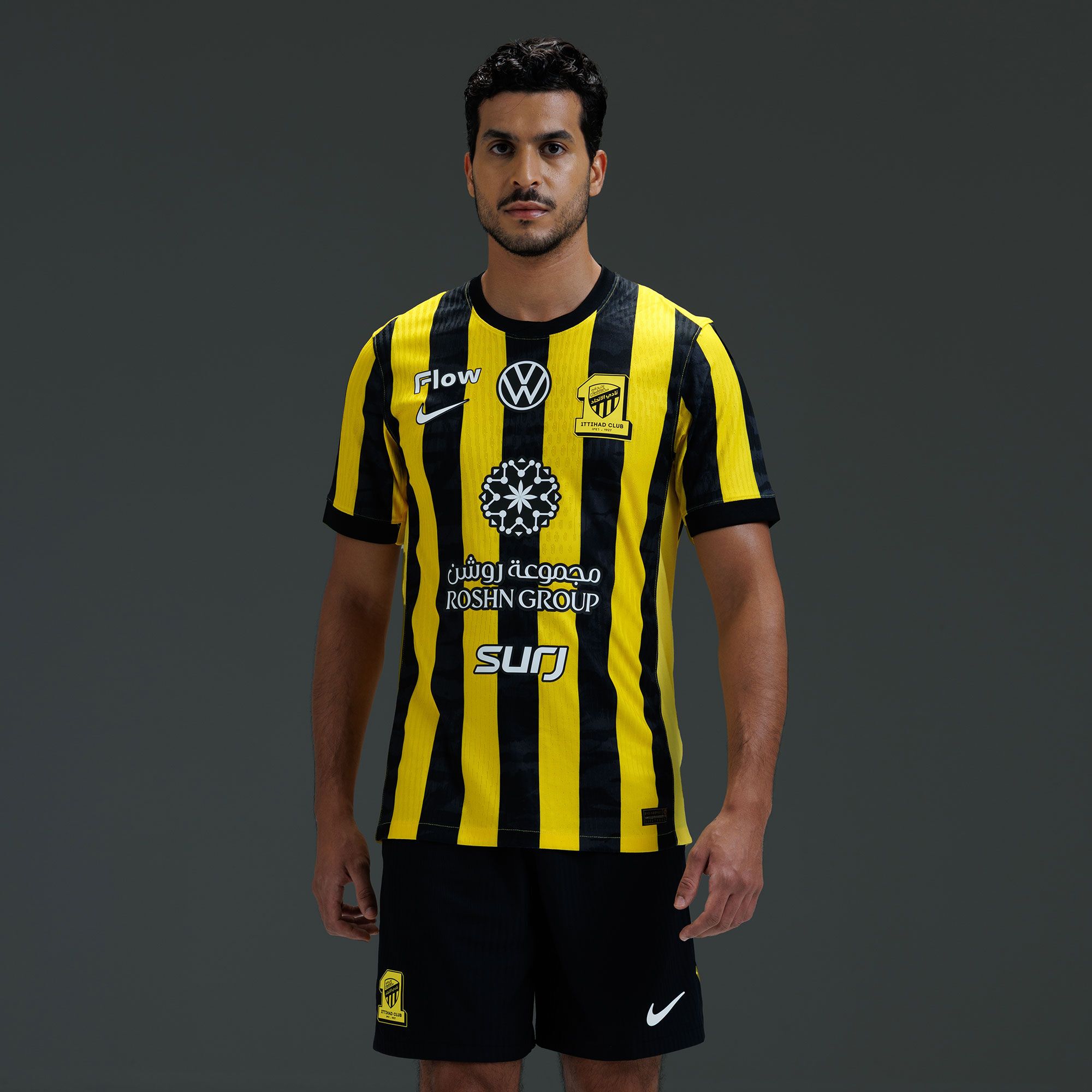 Al-Ittihad F.C. 2025/26 Match Home Jersey image number 0