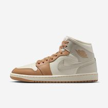 Air Jordan 1 Mid 'Tan Toe'