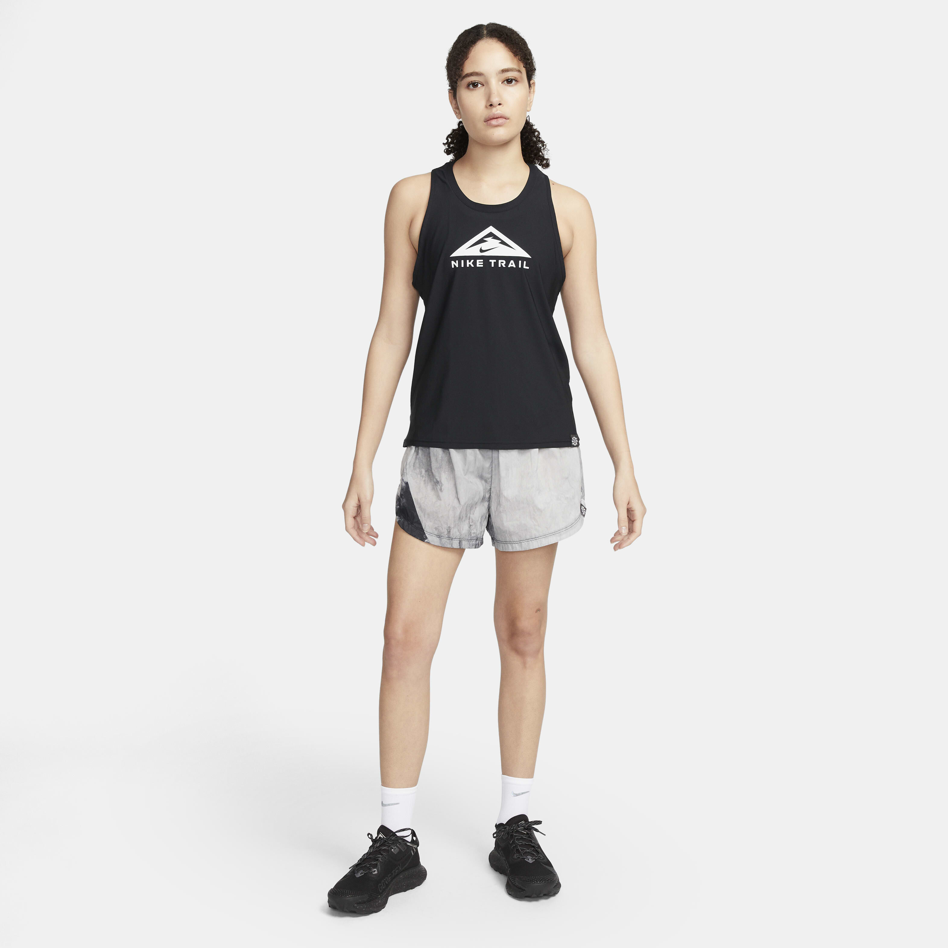 Buy Nike Dri FIT Repel Women s Mid Rise 8cm approx. Brief Lined Trail Running Shorts with Pockets Nike Qatar Official