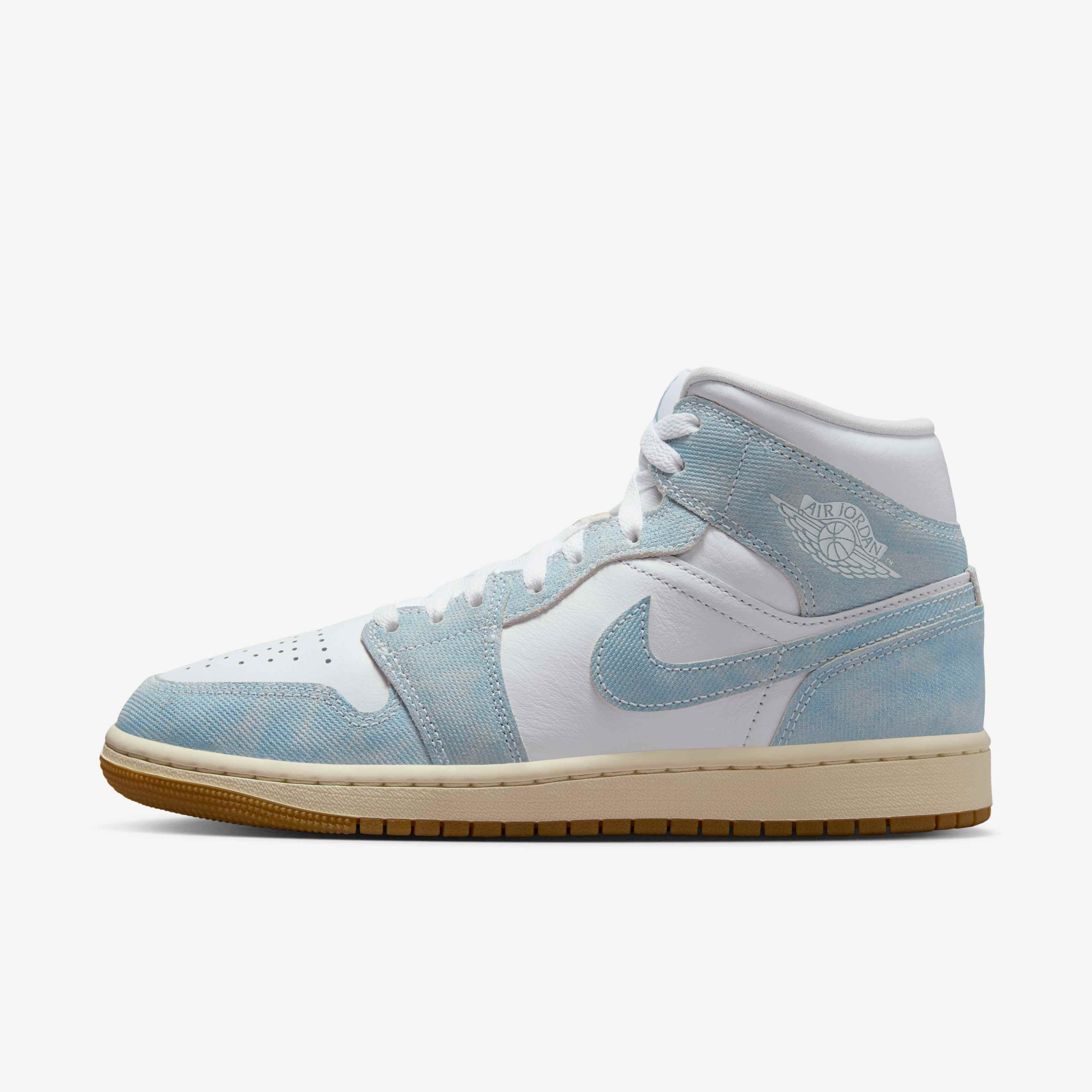 Buy Air Jordan 1 Mid SE Women's Shoes - White/Sail/Gum Light
