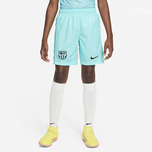 Clothing-Nike, F.C. Barcelona 2023/24 Stadium Third, Older Kids' Nike Dri-FIT Football Shorts