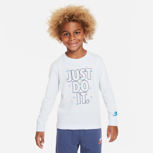 T-Shirts & Tops-Nike, Nike Shine Long Sleeve Tee, Little Kids T-Shirt
