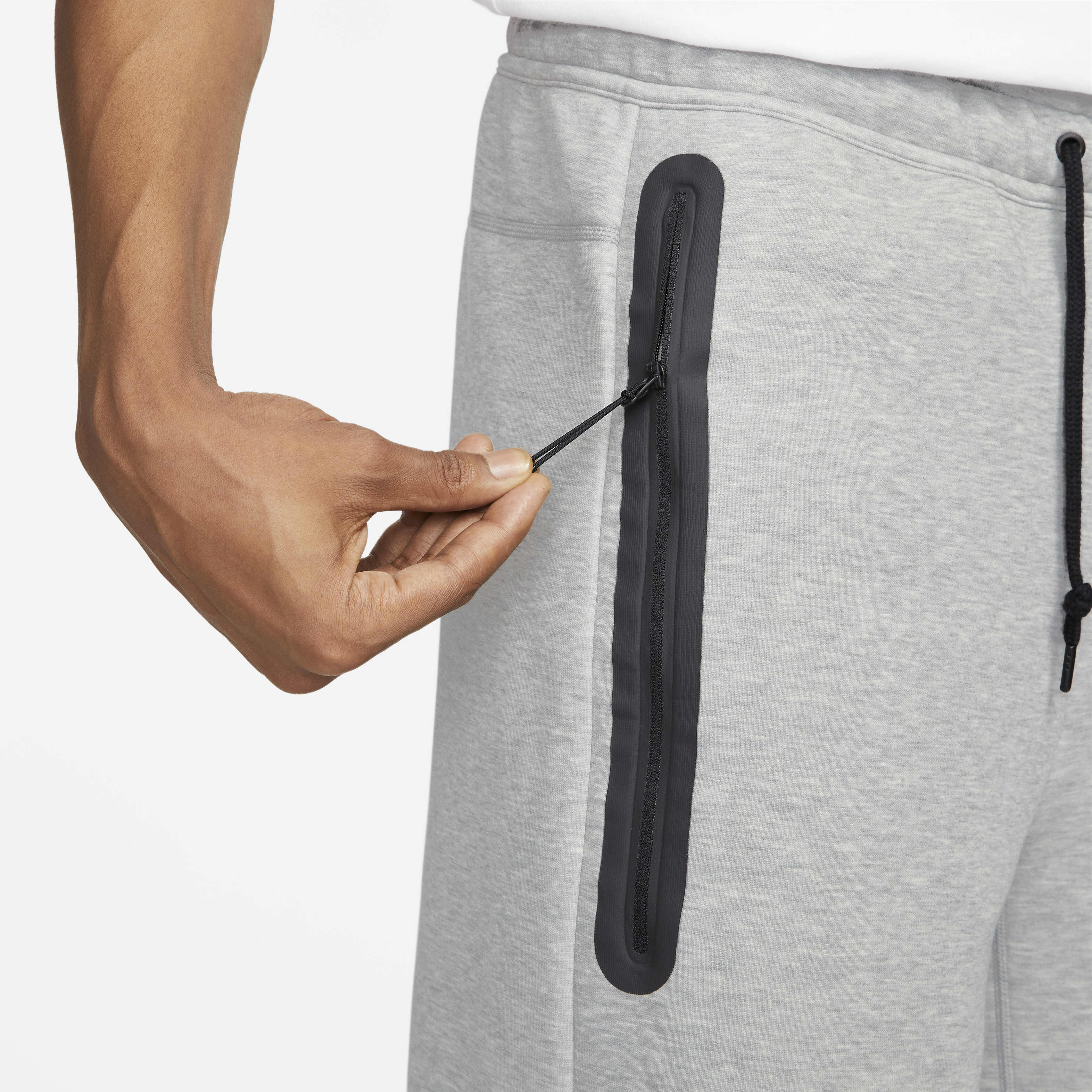 Nike fleece shorts with zipper pockets new arrivals