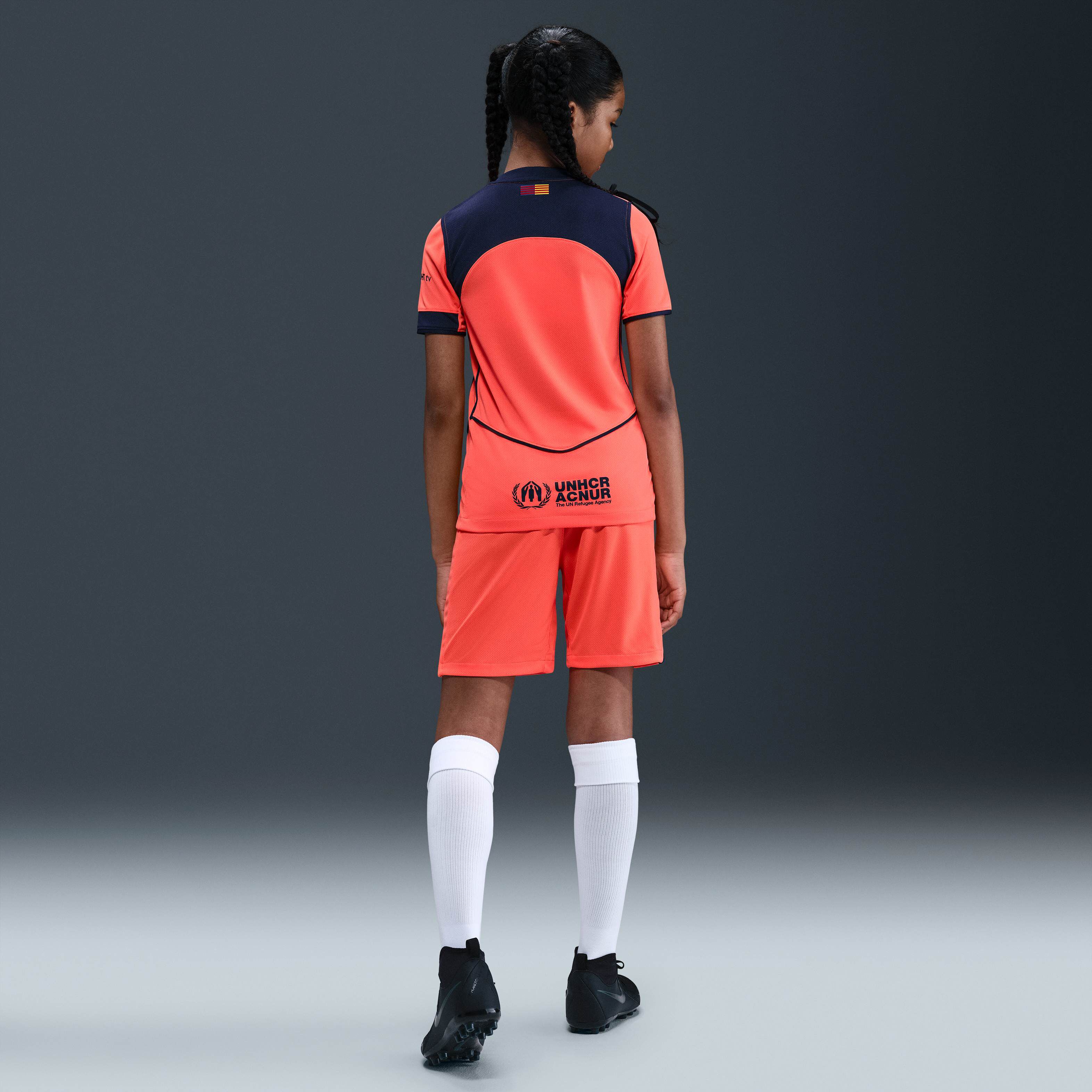 Buy F.C. Barcelona 2025/26 Stadium Third Older Kids' Nike