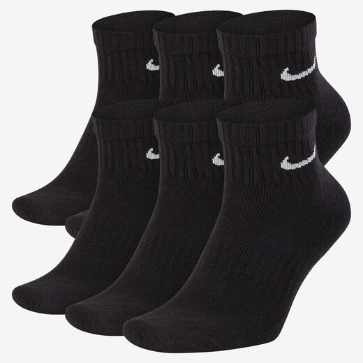 Socks-Nike, Nike Everyday Cushioned, Training Ankle Socks (6 Pairs)