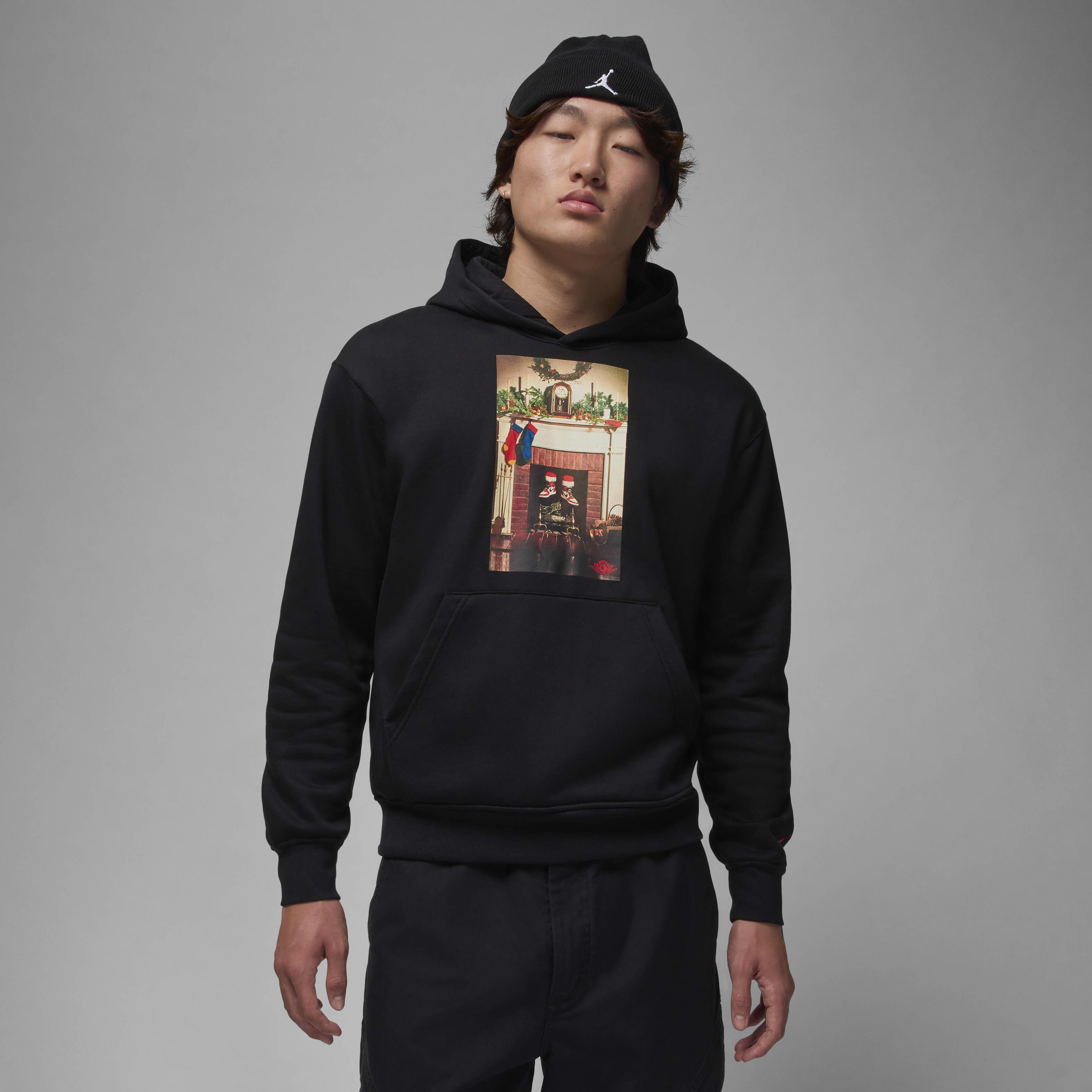 Buy Jordan Jumpman Chimney Men s Fleece Pullover Hoodie Nike Qatar Official