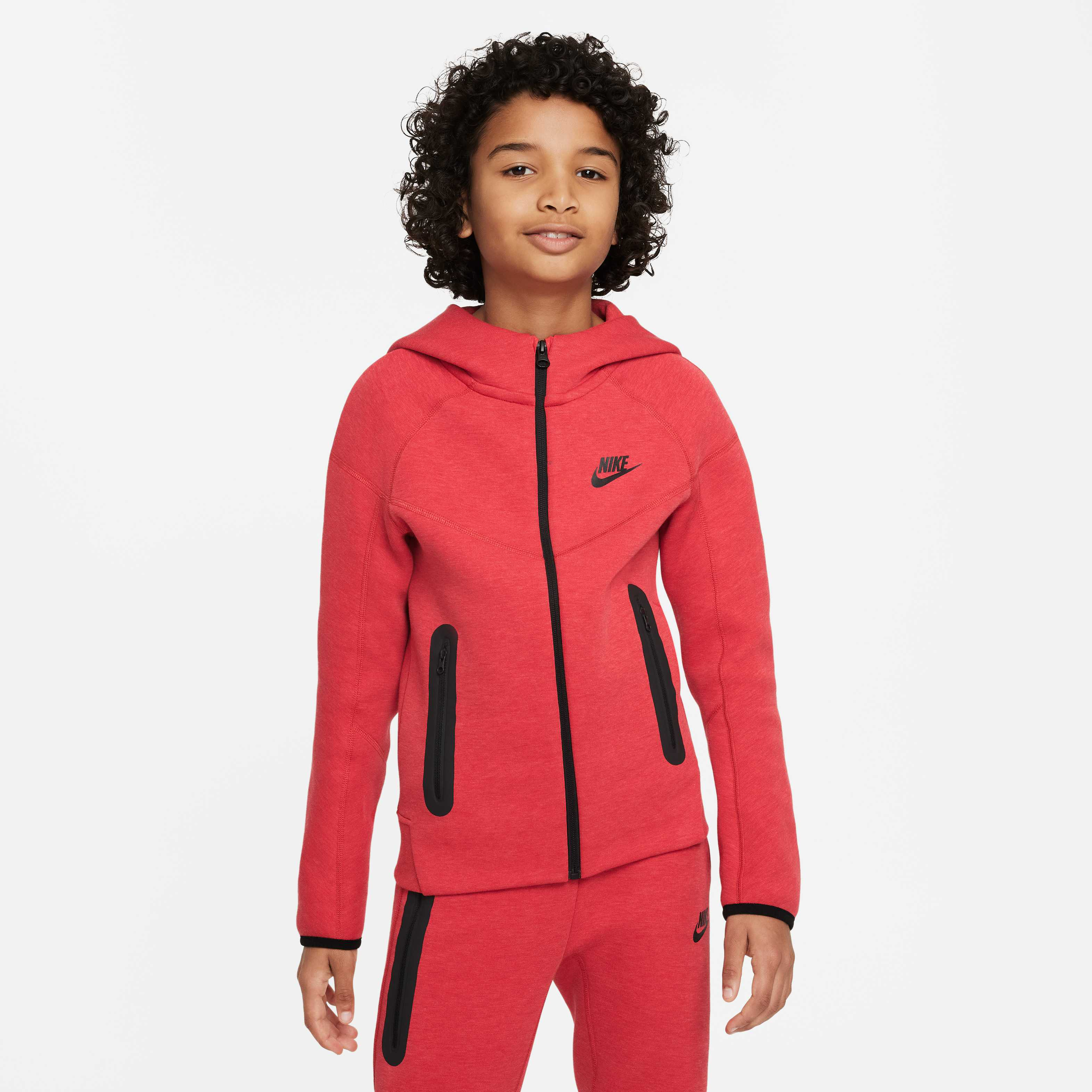 nike tech fleece red camo hoodie