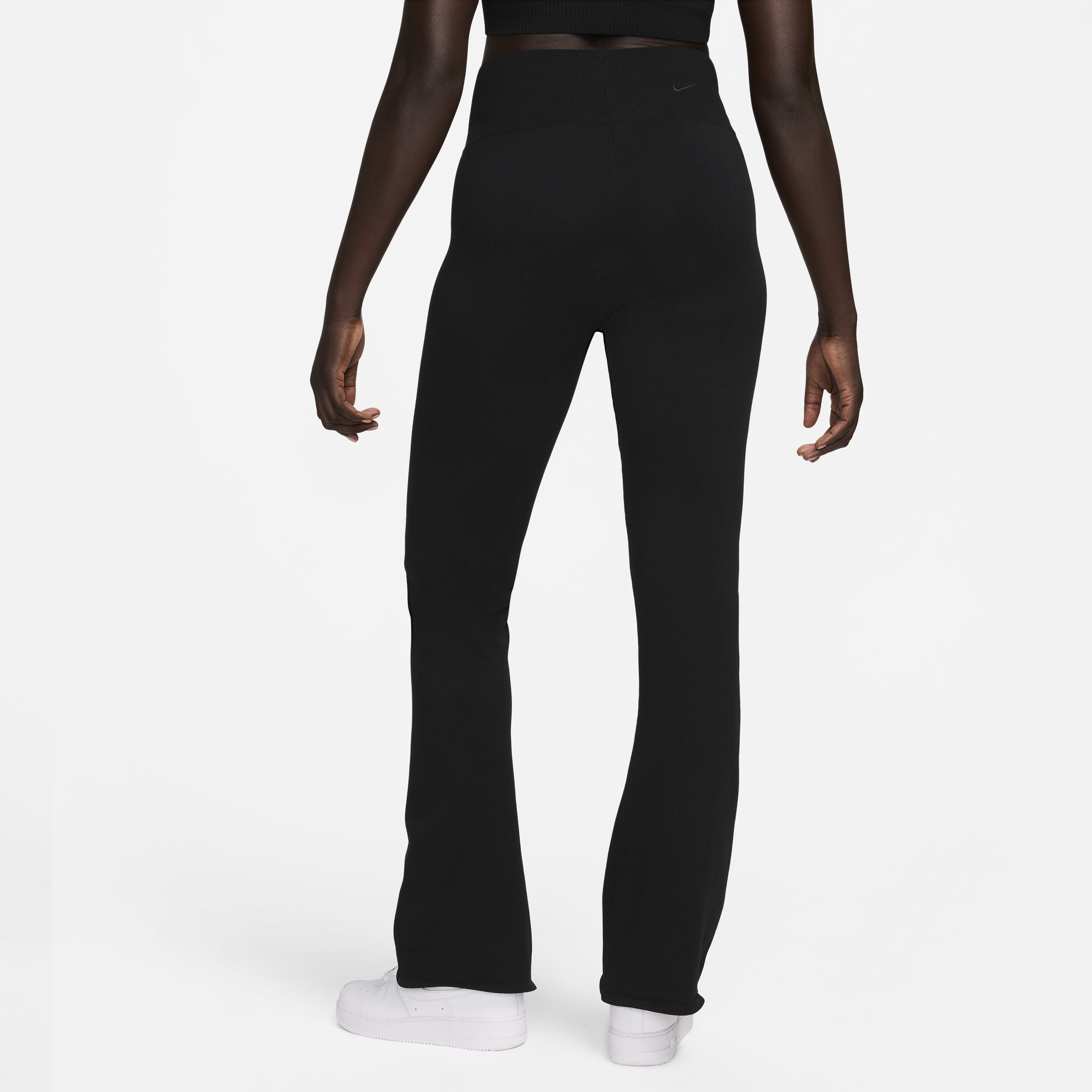 Buy Nike Sportswear Chill Knit Women s Tight High Waisted Jumper Knit Flared Trousers Nike Qatar Official