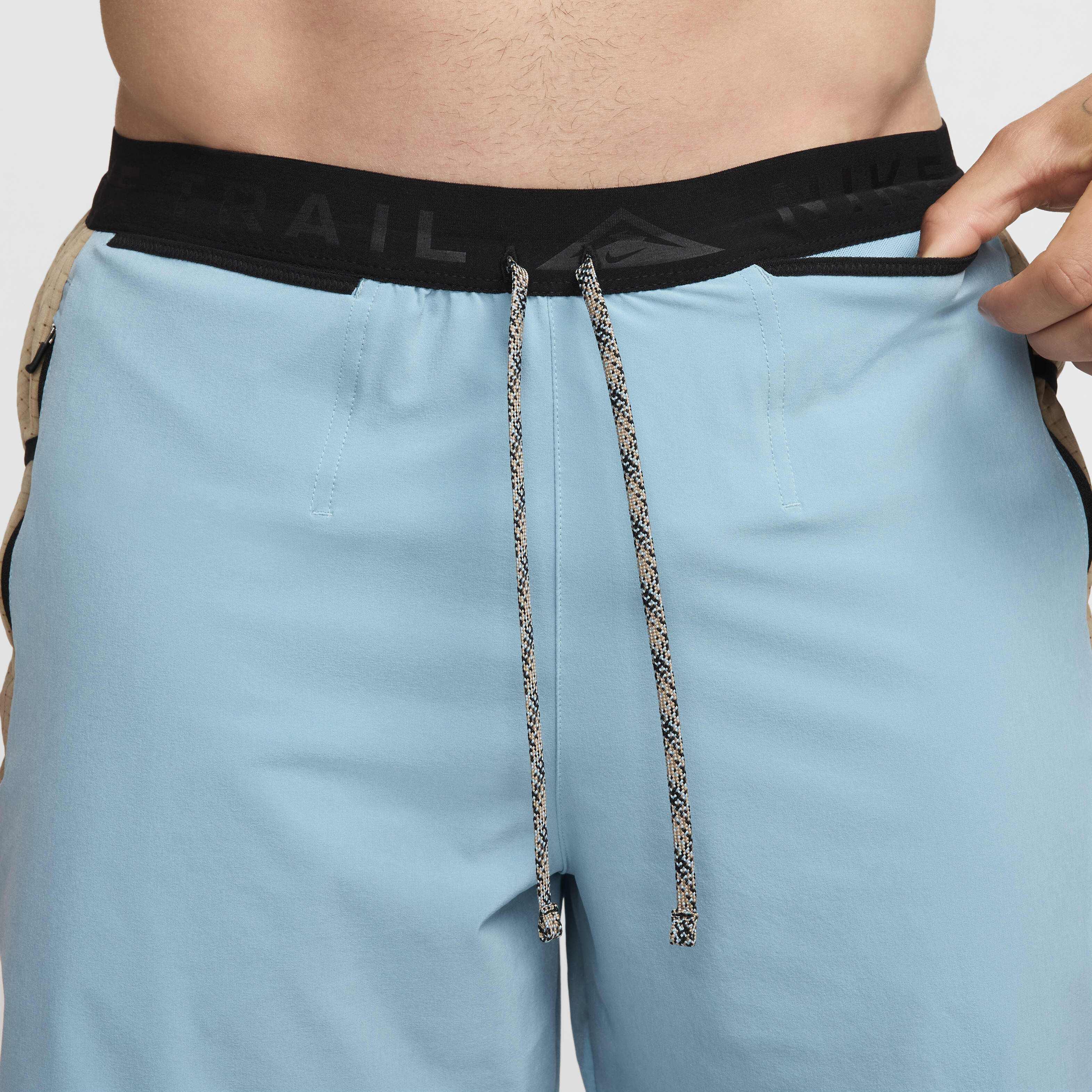 Nike blue gaze shorts new arrivals
