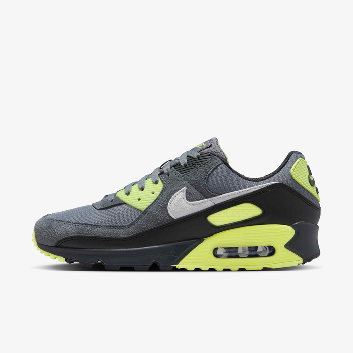 Buy Nike Air Max 90 Men's Shoes Smoke Grey/Light Lemon Twist