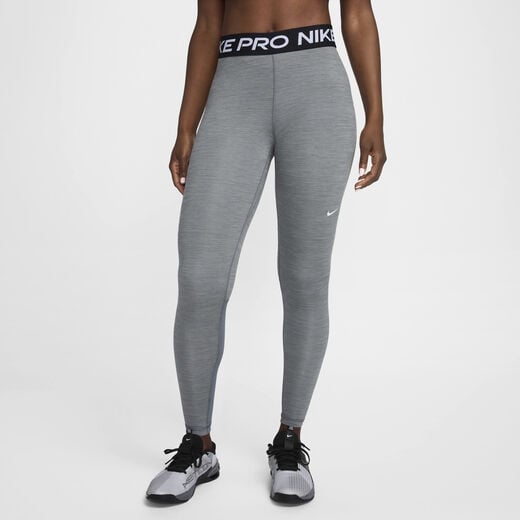 Leggings-Nike, Nike Pro, Women's Mid-Rise Mesh-Panelled Leggings Leggings-Nike, Nike Pro, Women's Mid-Rise Mesh-Panelled Leggings